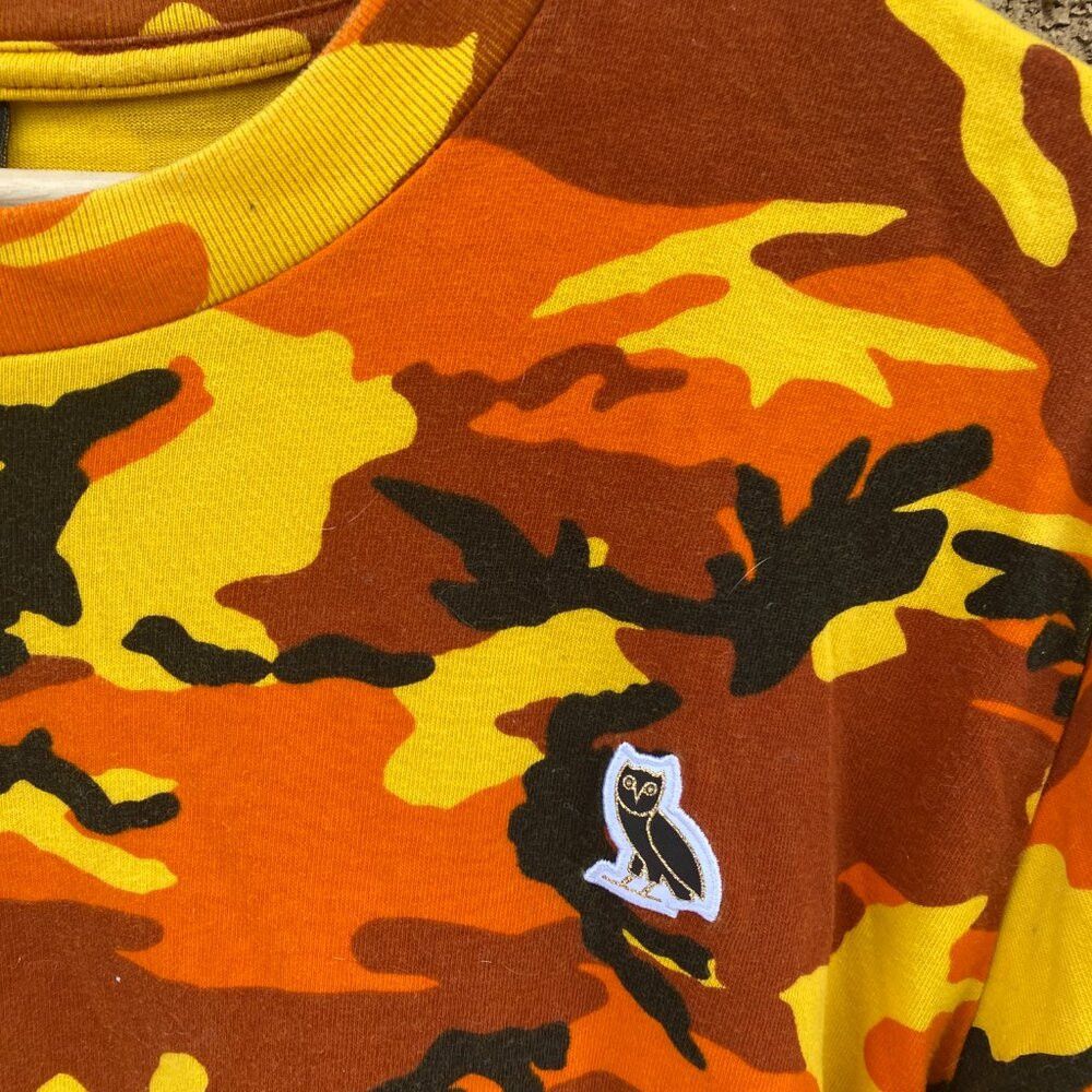 October's Very Own OVO Camo Long Sleeve Shirt Sweater Large Orange Octobers Ve Size US L / EU 52-54 / 3 - 5 Thumbnail