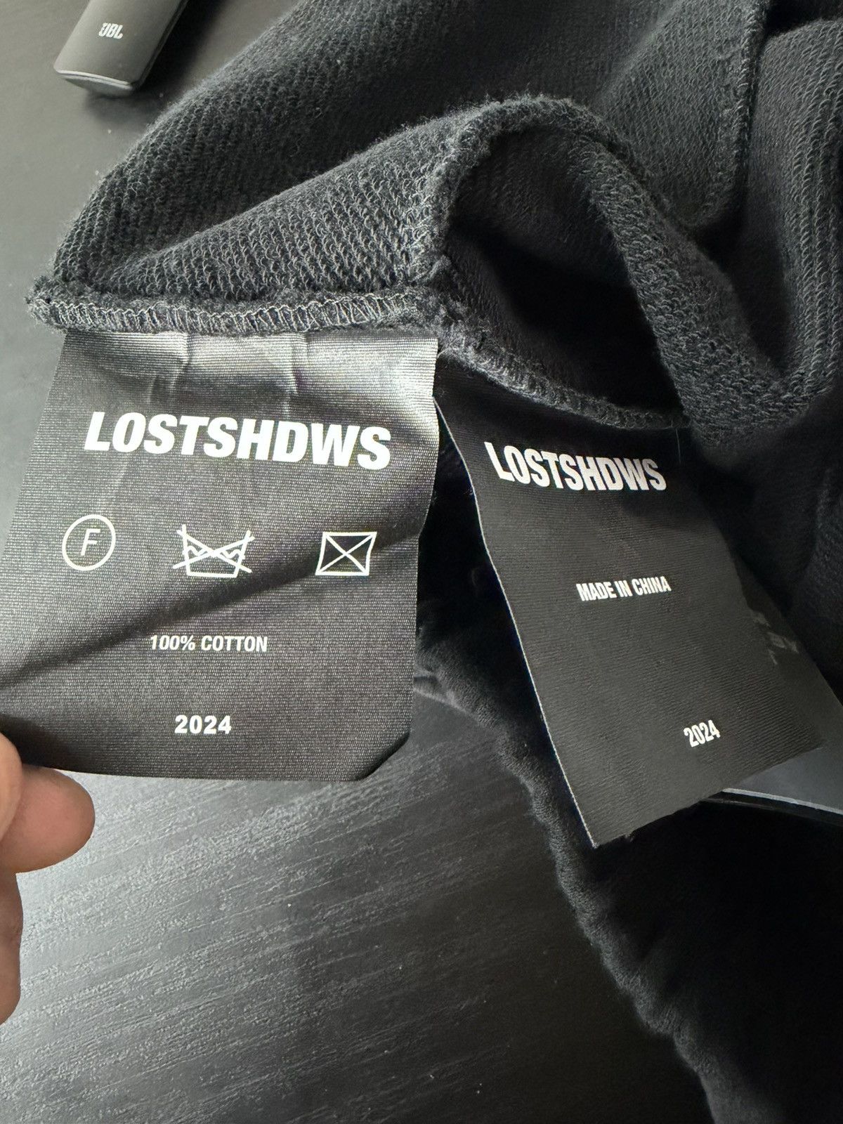 LOSTSHDWS LOSTSHDWS OG Sun Logo Sweatpants Black White Size L Size US 36 / EU 52 - 3 Thumbnail