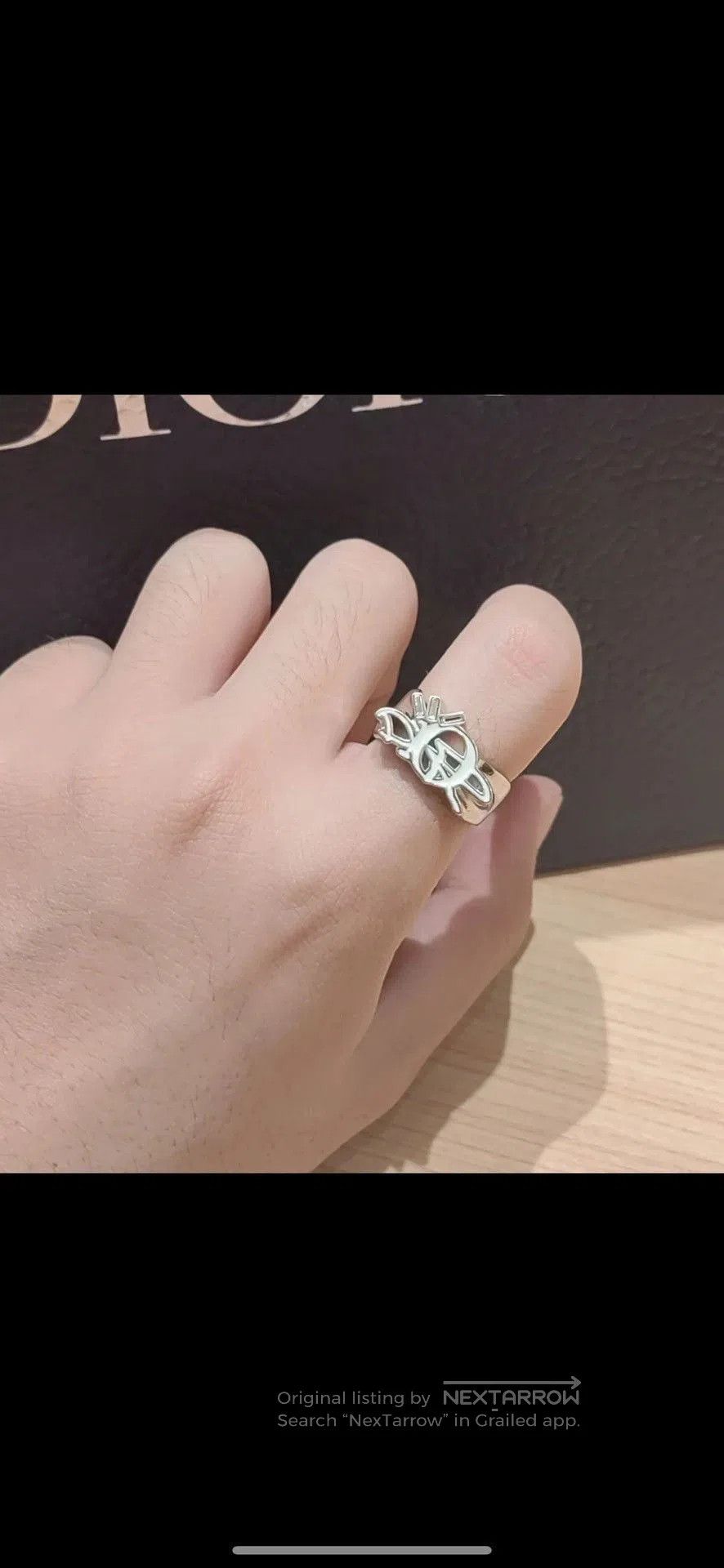 Dior Dior TS Collaboration Men's Ring. Size ONE SIZE - 1 Thumbnail