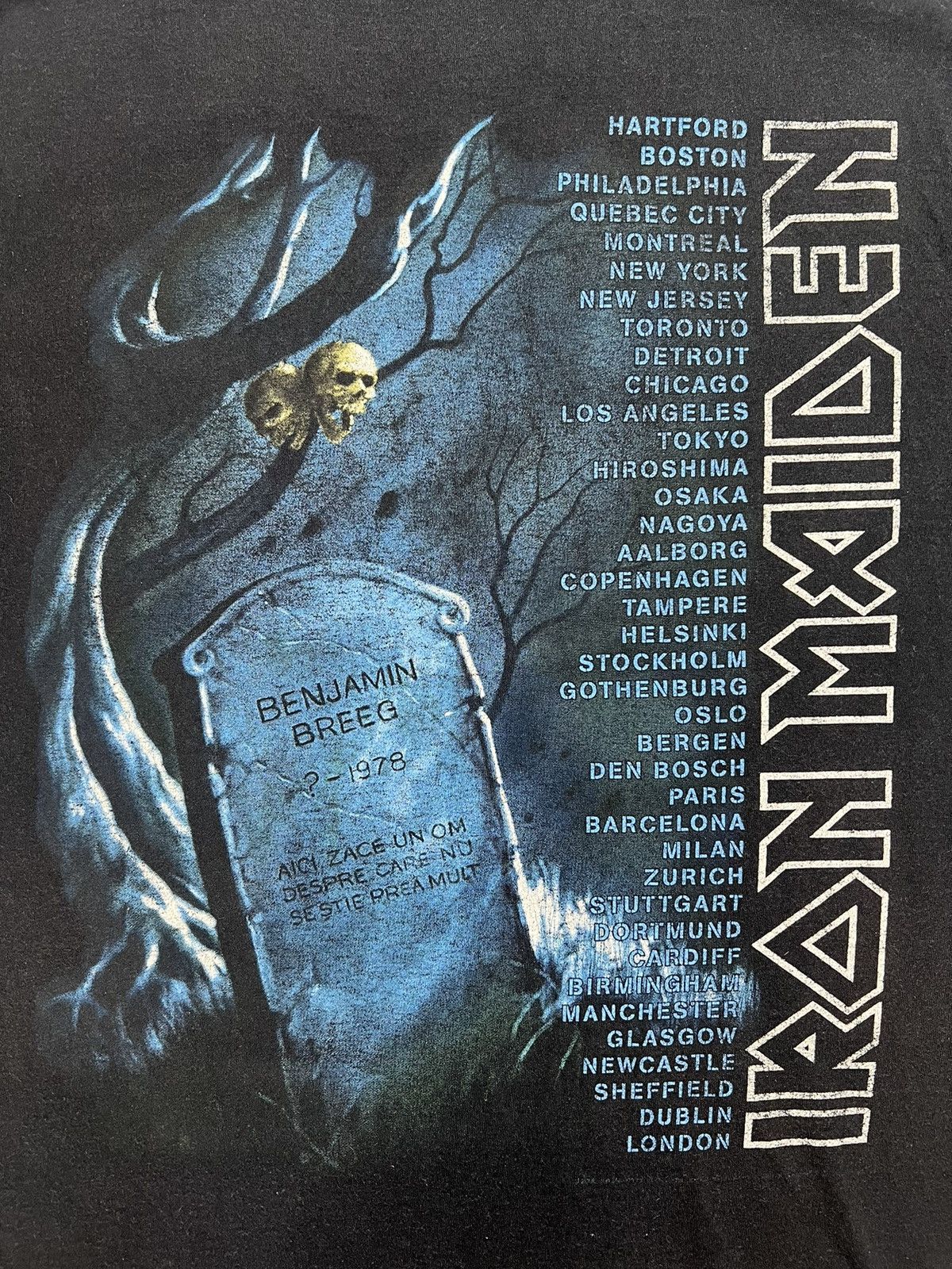 Vintage 2006 Iron Maiden Vintage T Shirt Size US S / EU 44-46 / 1 - 6 Thumbnail