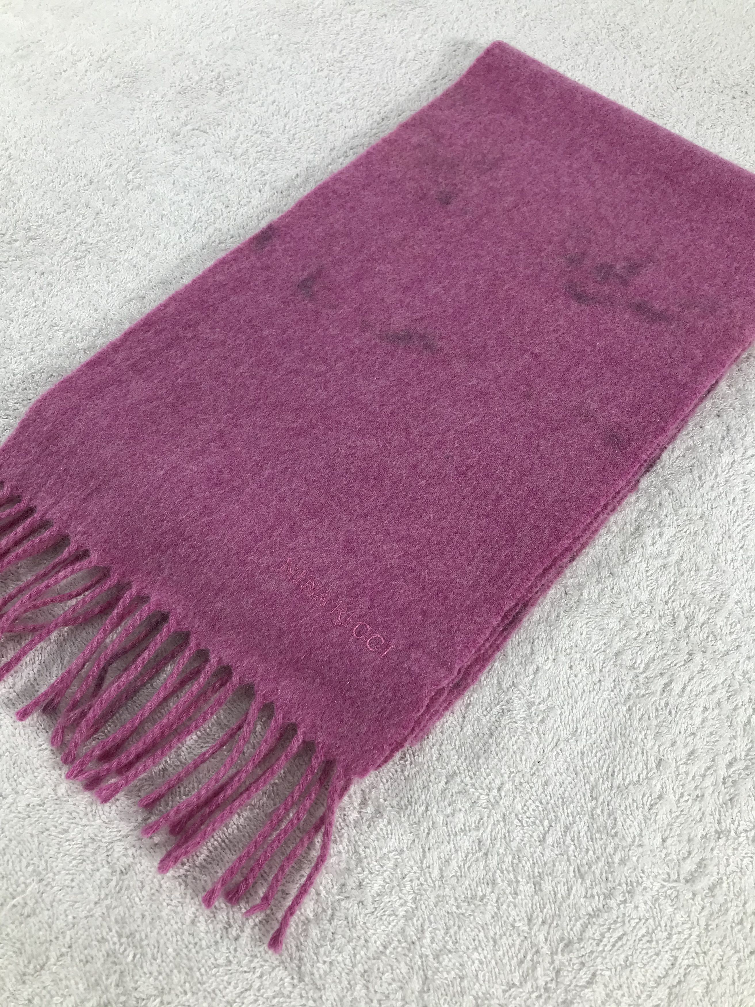 Vintage Nina Ricci Scarf / Muffler / Neckwear - WW1259 Size ONE SIZE - 4 Thumbnail