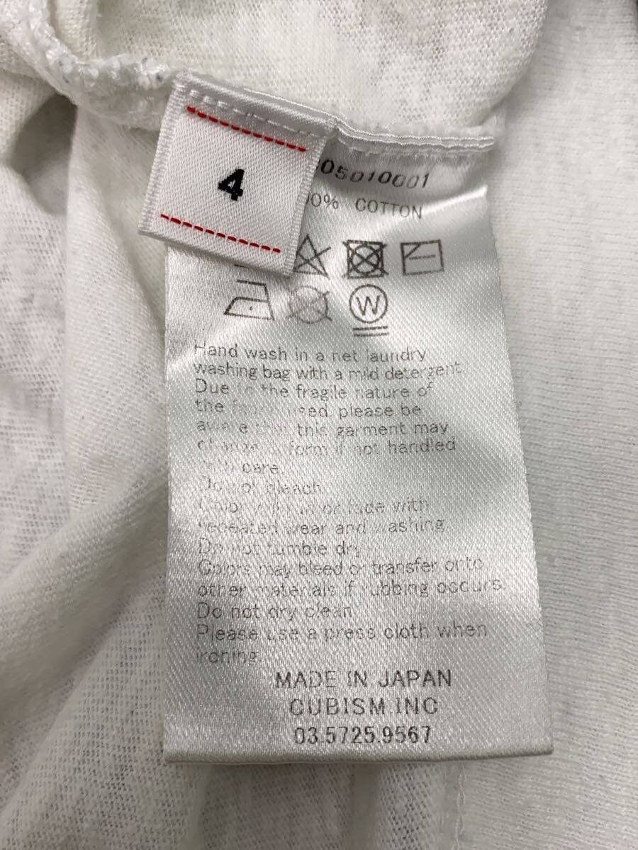 Visvim White Cotton Long Sleeve T-shirt Size US XL / EU 56 / 4 - 4 Thumbnail
