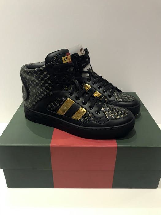 Gucci Gucci x Dapper Dan Hi-Top Sneakers Size US 7.5 / EU 40-41 - 2 Thumbnail