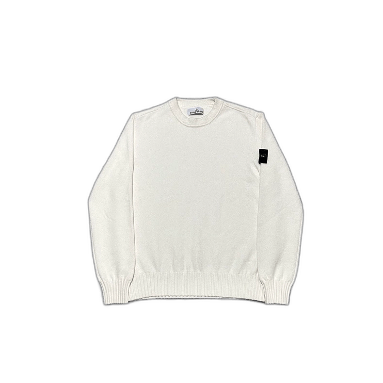 Stone Island Stone Island 23FW White Wool Sweater Size US M / EU 48-50 / 2 - 1 Thumbnail