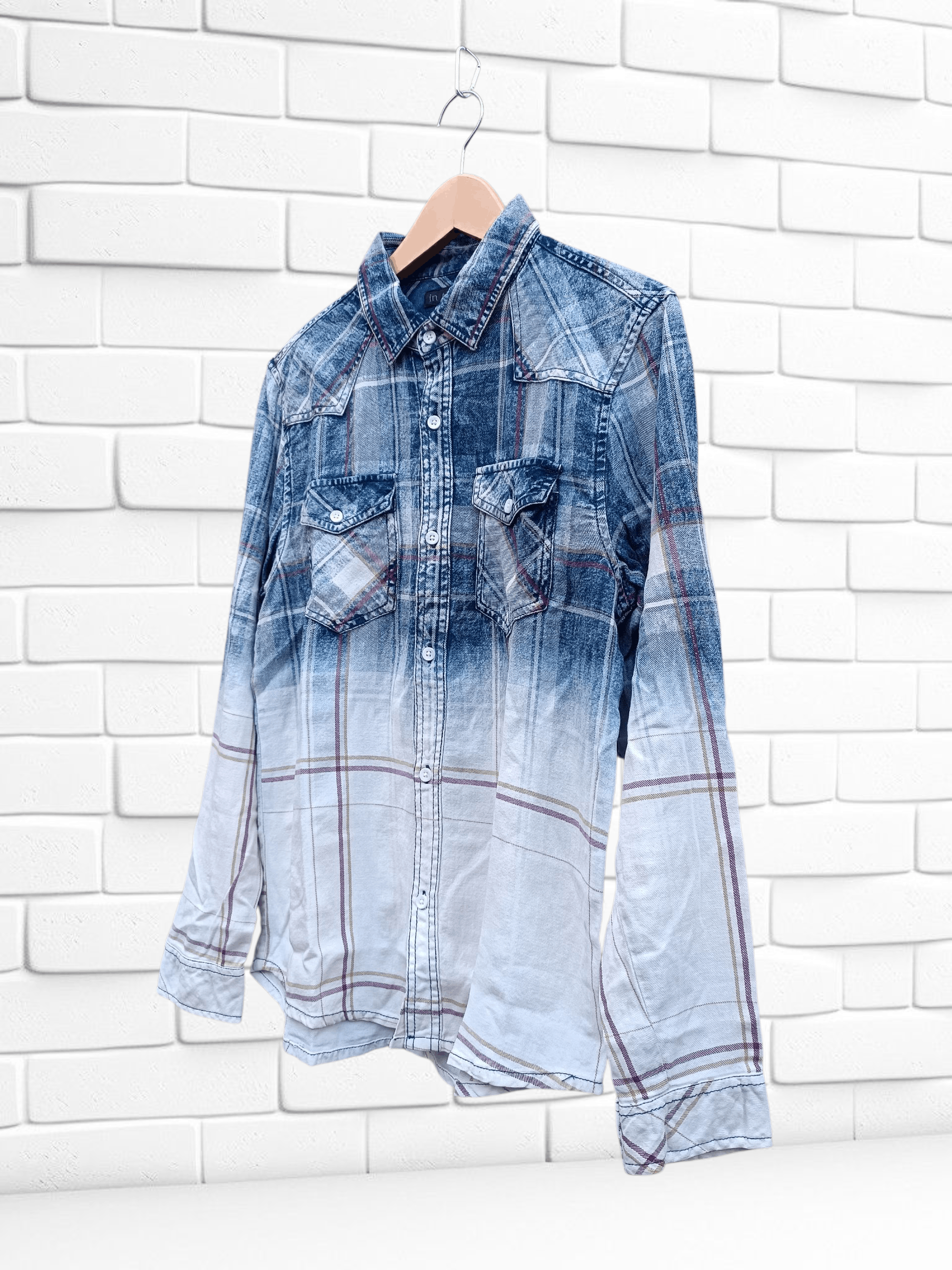In The Attic In The Attic Two Tone Shirt Size US M / EU 48-50 / 2 - 2 Thumbnail