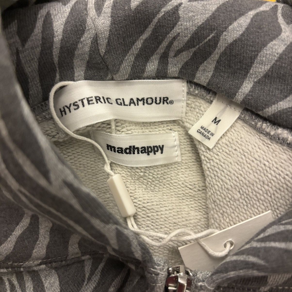 Madhappy Madhappy Hysteric Glamour Shrunken Zip Up Hoodie Size M / US 6-8 / IT 42-44 - 4 Thumbnail