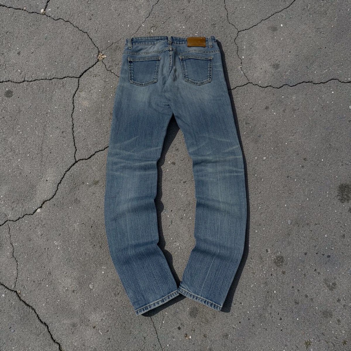 Gucci Gucci Washed Denim Slim Fit Jeans Size 28" / US 6 / IT 42 - 2 Thumbnail