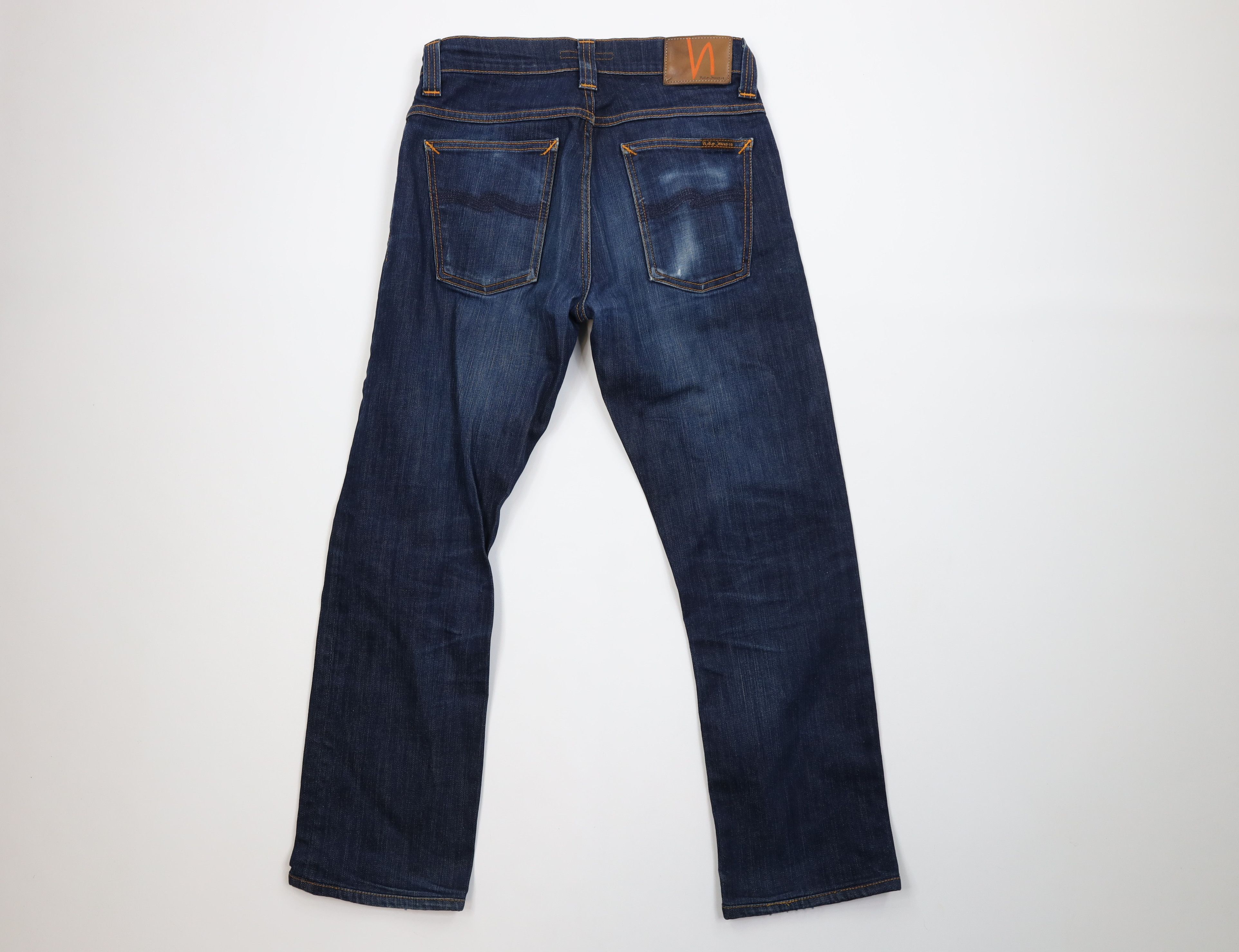Nudie Jeans Nudie Jeans Co Average Joe Organic Cotton Button Fly Jeans Size US 30 / EU 46 - 11 Thumbnail