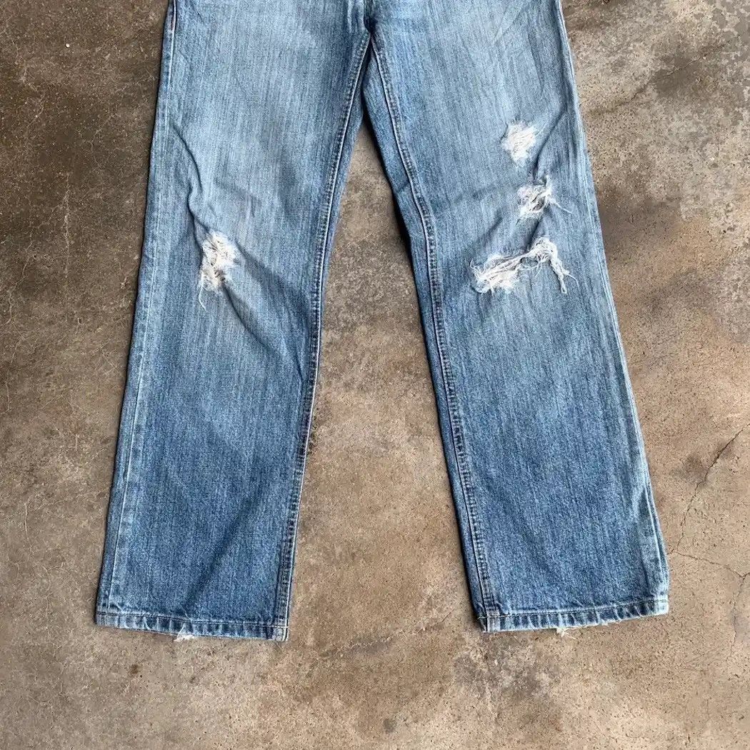 Vintage Vintage Roxy Jeans Ripped Denim Ankle Pants Waist 30 Size US 30 / EU 46 - 5 Thumbnail