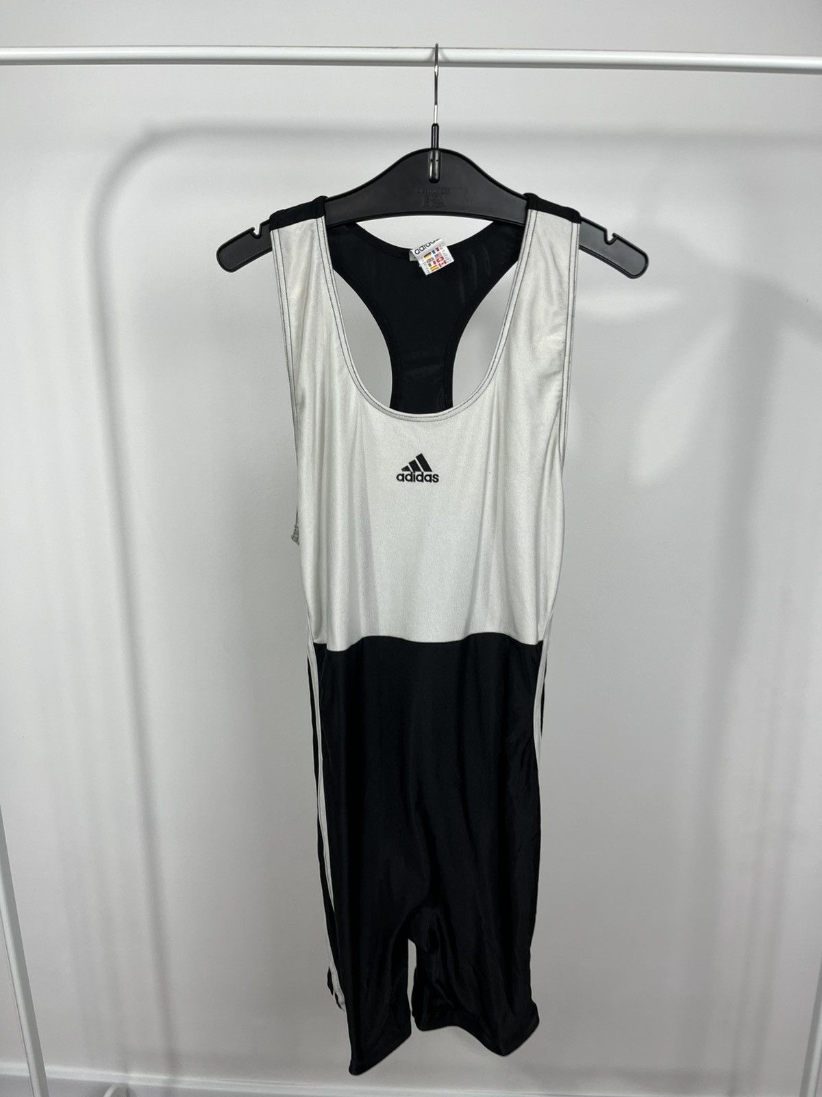 Adidas Vintage Adidas Cycling Jersey Sleeveless Black White XL Size US XL / EU 56 / 4 - 2 Thumbnail