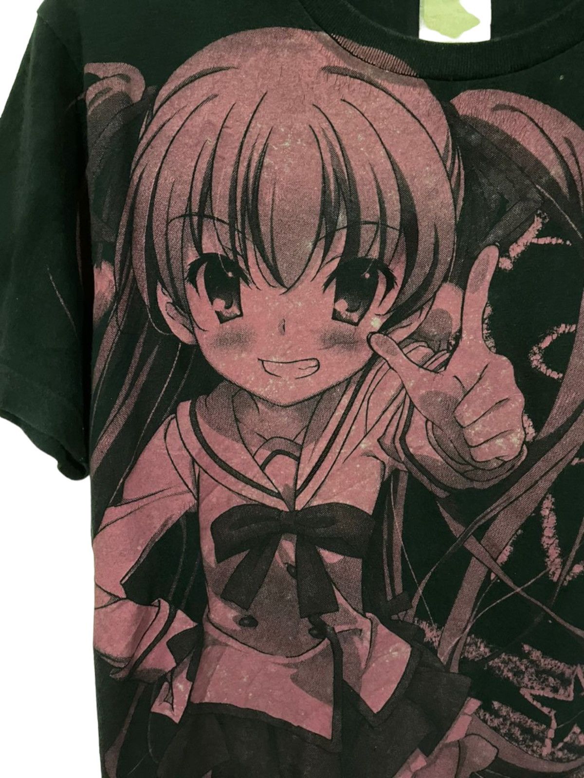 Anime × Japanese Brand VTG Takanashi Miu Papa no lu Koto' Kikinasai! Distressed Tee Size US M / EU 48-50 / 2 - 4 Thumbnail