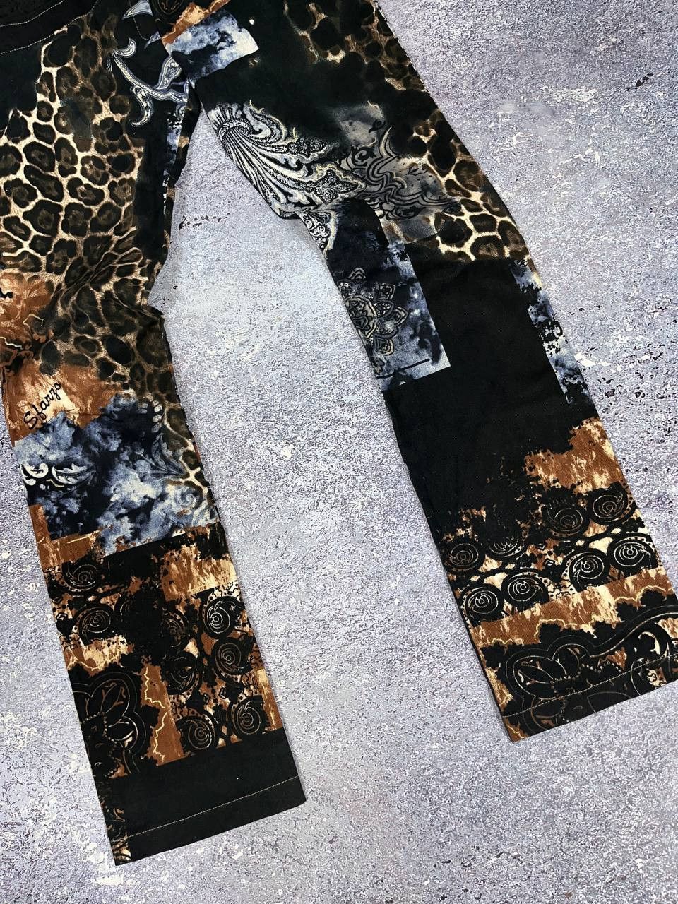 Japanese Brand Vintage Roberto Cavalli Style Leopard y2k 2000s Size 28" / US 6 / IT 42 - 4 Thumbnail