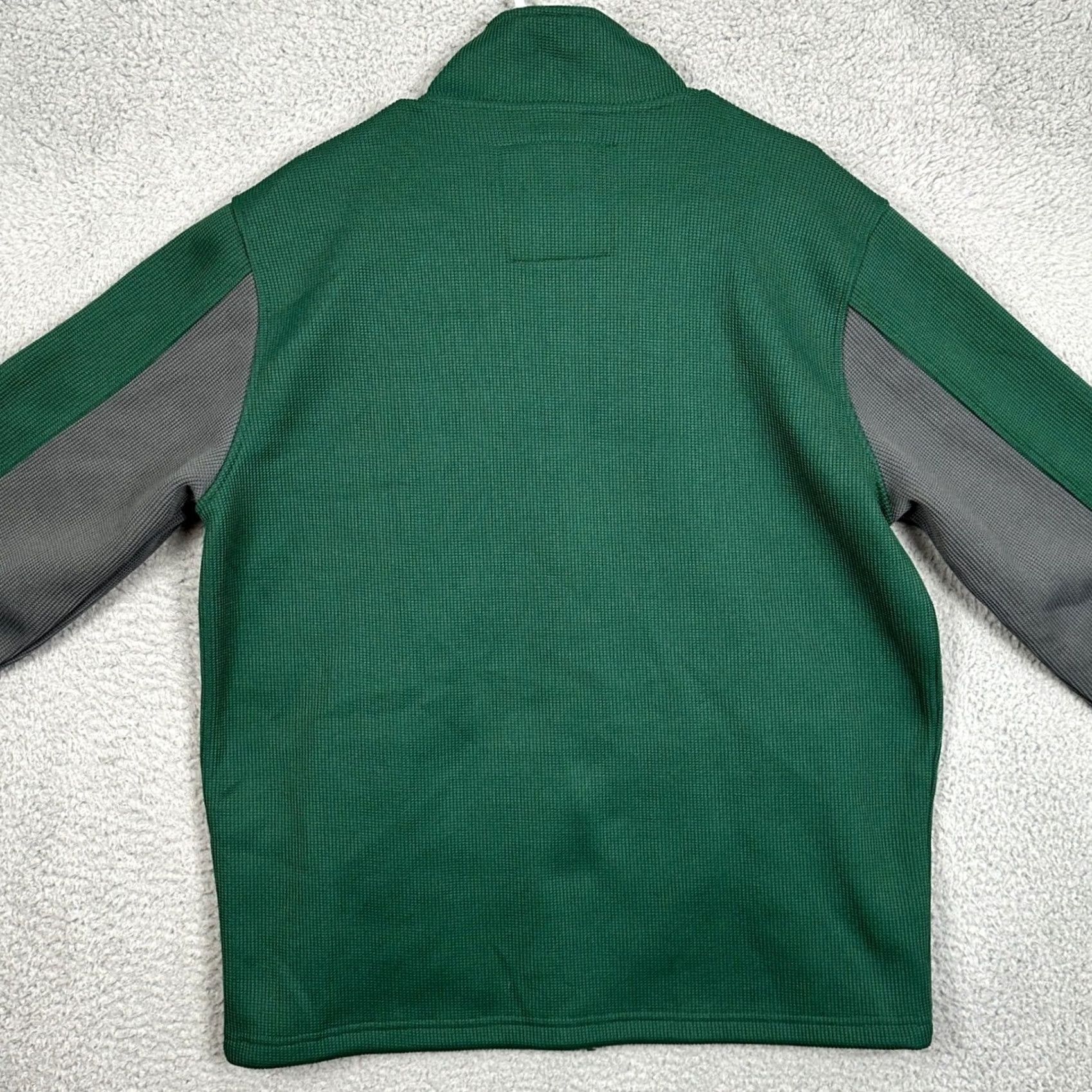 NFL New York Jets Mens Large Jacket Full Zip Green Fleece Lined NFL Track Jacket Size US L / EU 52-54 / 3 - 2 Thumbnail