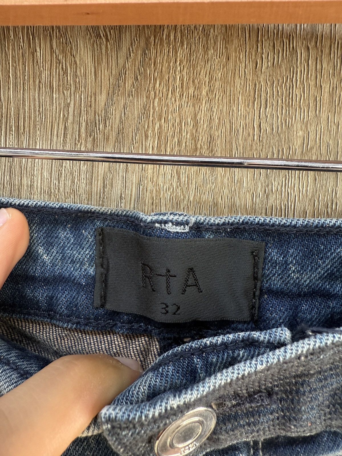 Rta Rta Blue Denim Jeans Size US 32 / EU 48 - 6 Thumbnail
