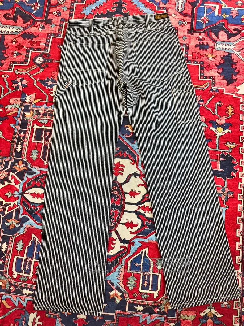 Iron Heart Iron Heart Striped painter pants Size US 34 / EU 50 - 2 Thumbnail