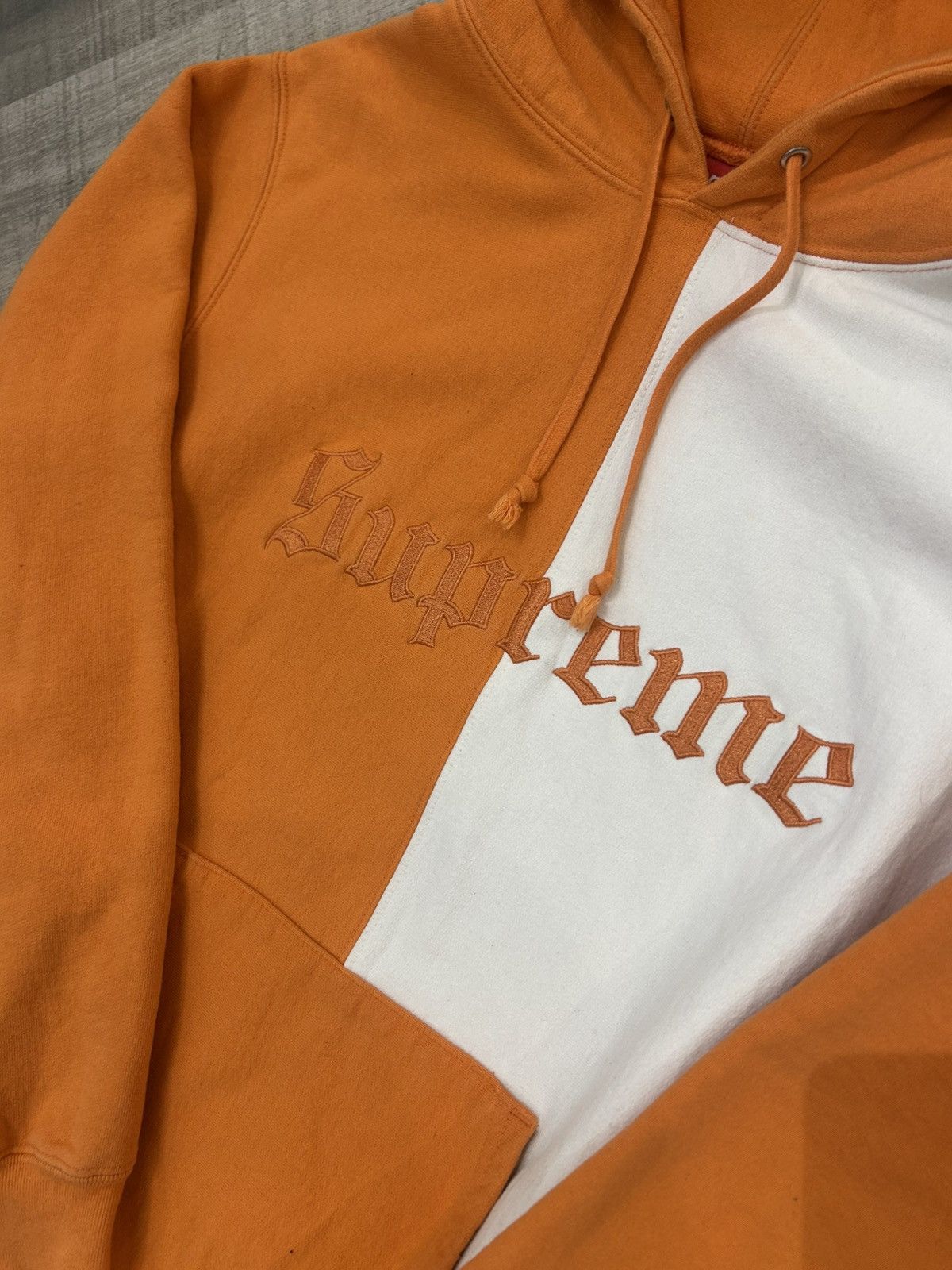 Supreme Supreme Split Old English Hoodie Size US M / EU 48-50 / 2 - 4 Thumbnail