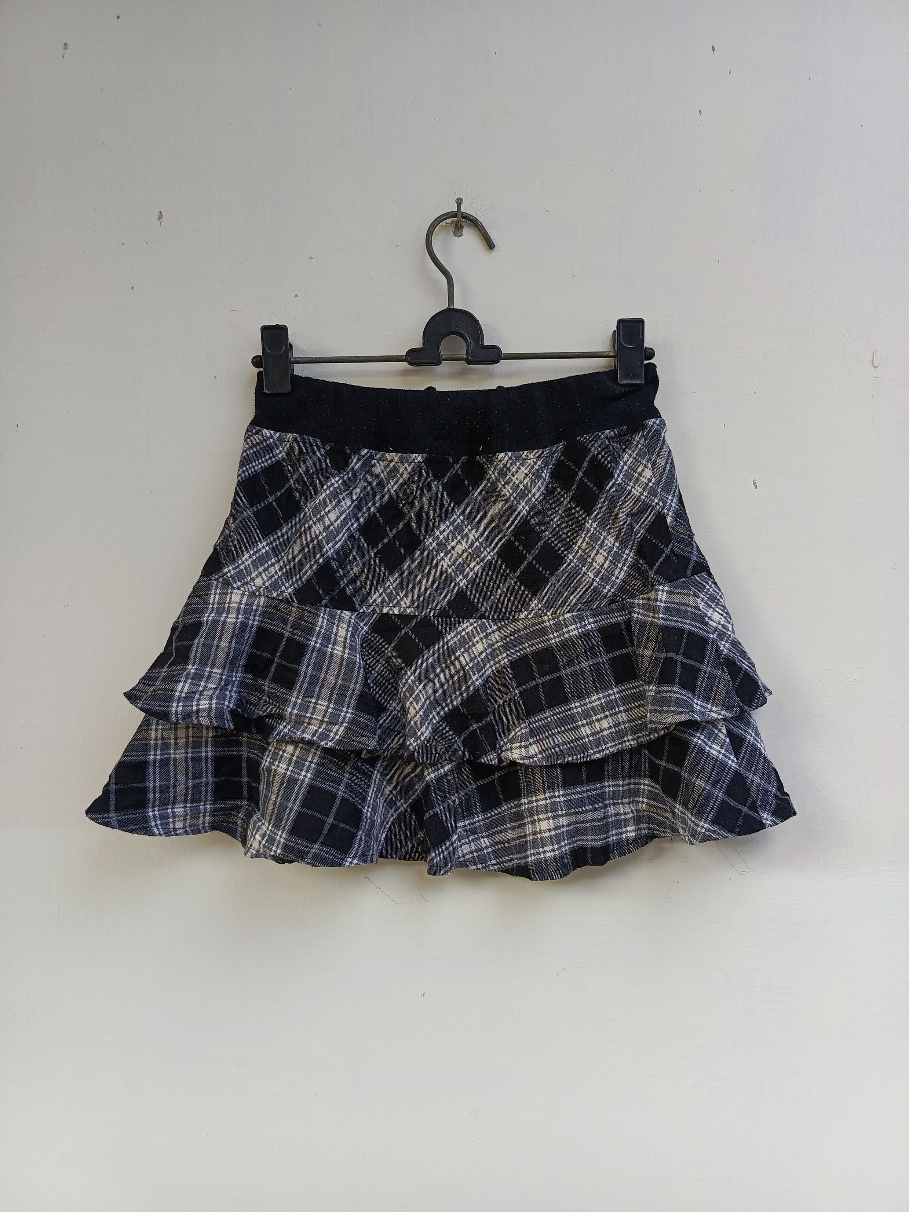 Japanese Brand Shiny girls plaid skirt avantgarde Size 25" / US 0 / IT 36 - 5 Thumbnail