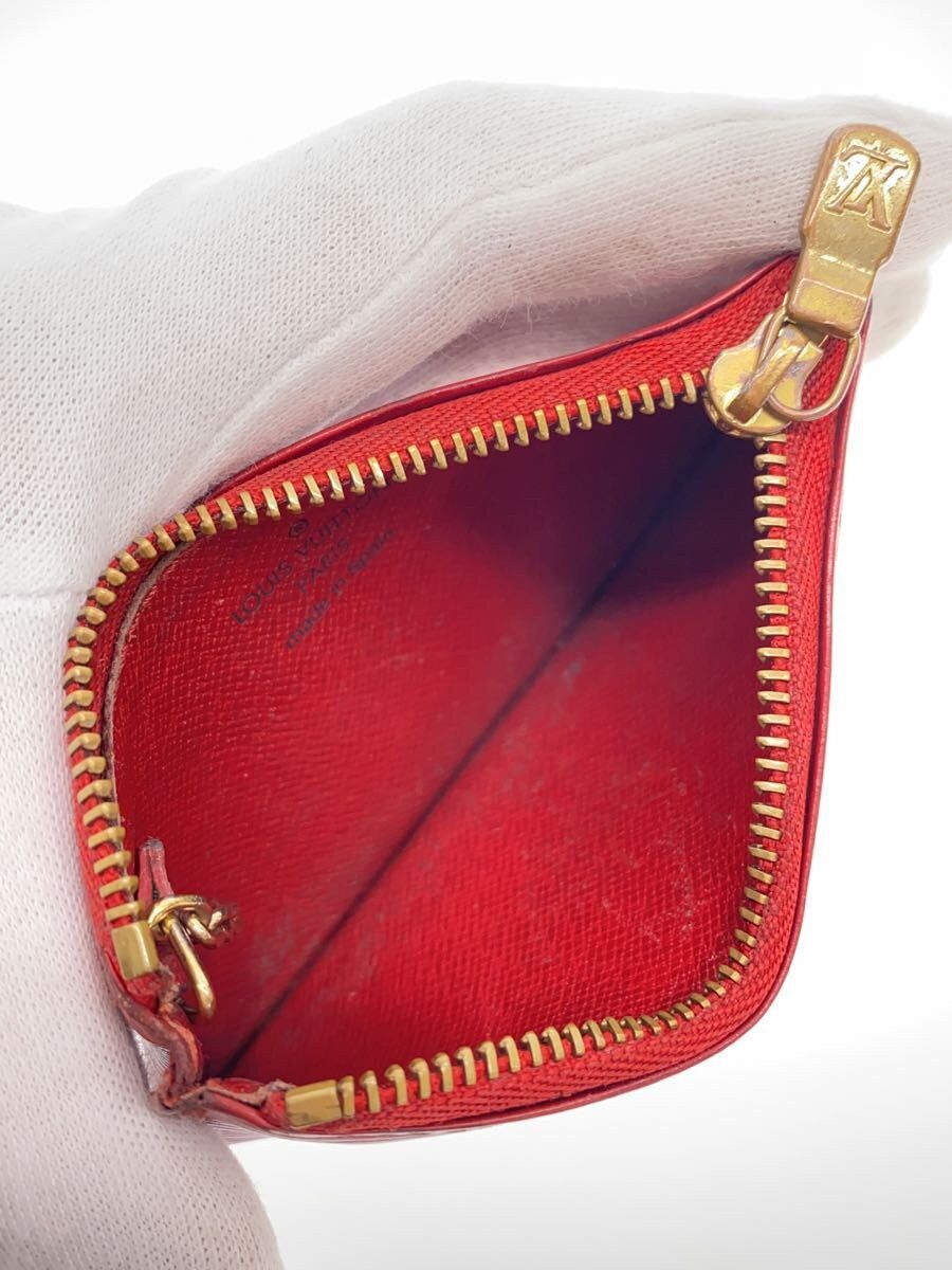 Louis Vuitton Louis Vuitton Epi Pochette Cre Leather Red Size ONE SIZE - 4 Thumbnail
