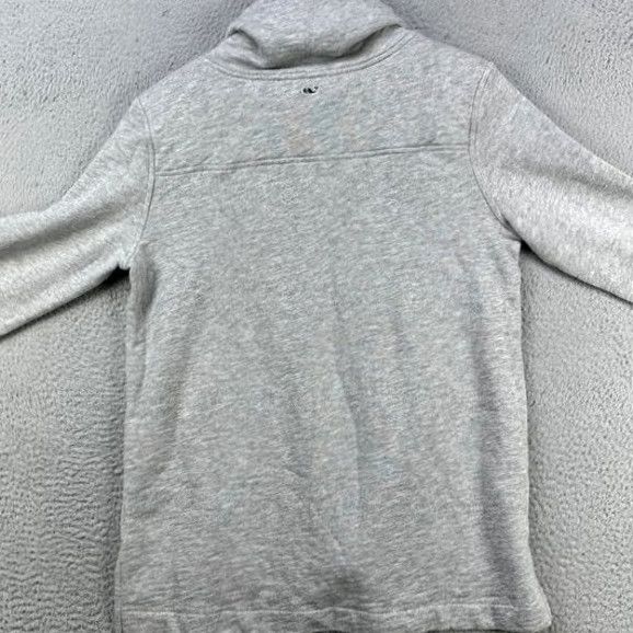 Vineyard Vines Vineyard Vines Sweatshirt Cowl Neck Mens Small Gray Drawstring Logo Pullover Size US S / EU 44-46 / 1 - 2 Thumbnail