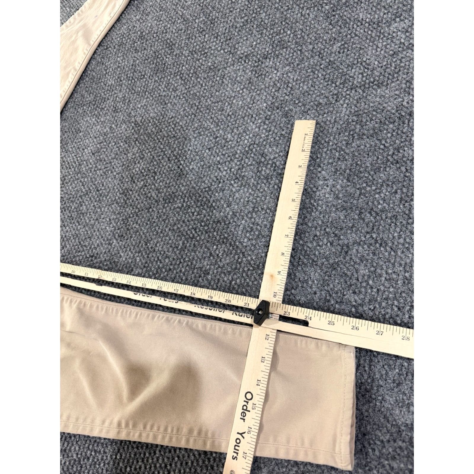 Ralph Lauren Lauren Ralph Lauren Jeans Womens 10 Beige Straight Leg Stretch Regular 5-Pocket Denim Vintage No Womens Size 32" / US 10 / IT 46 - 6 Thumbnail