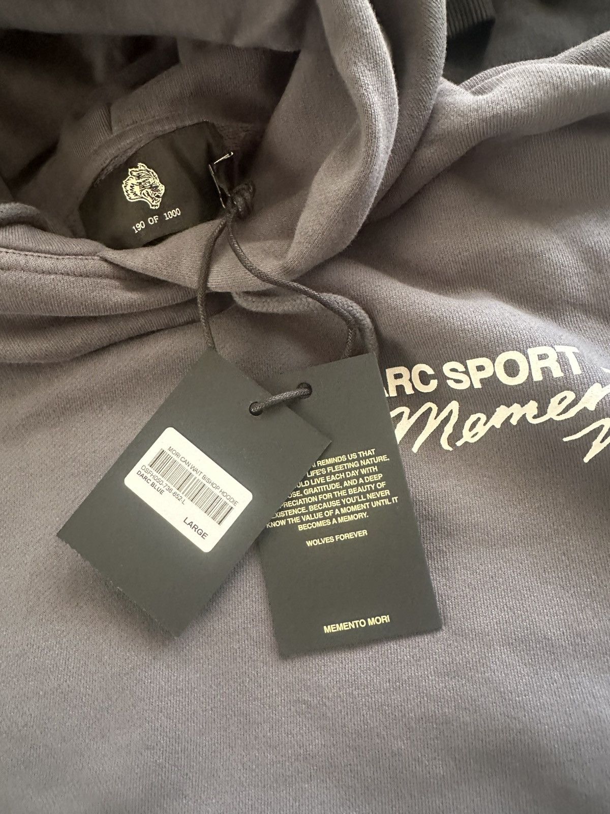 Darc Sport Darc sport momento mori tee shirt size L Size US L / EU 52-54 / 3 - 4 Thumbnail