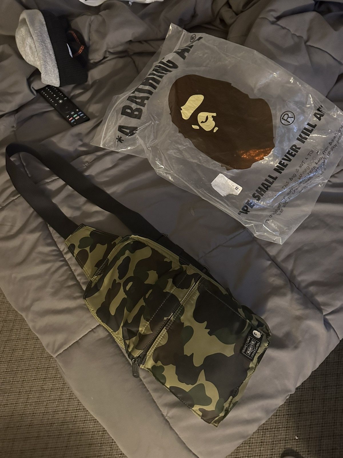 Bape × Porter Bape x Porter 1st Camo One Shoulder Bag Size ONE SIZE - 5 Thumbnail