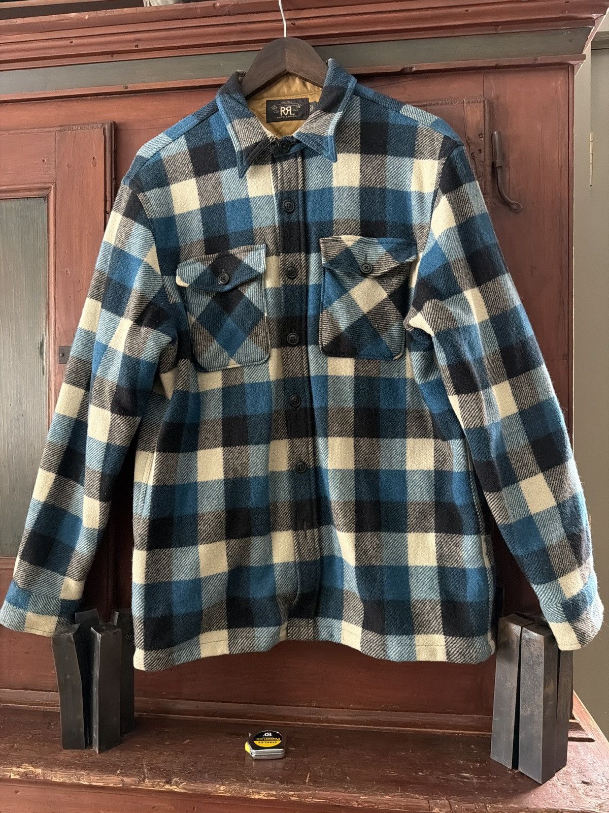 RRL Ralph Lauren RRL Wool Overshirt lined Size US L / EU 52-54 / 3 - 1 Thumbnail