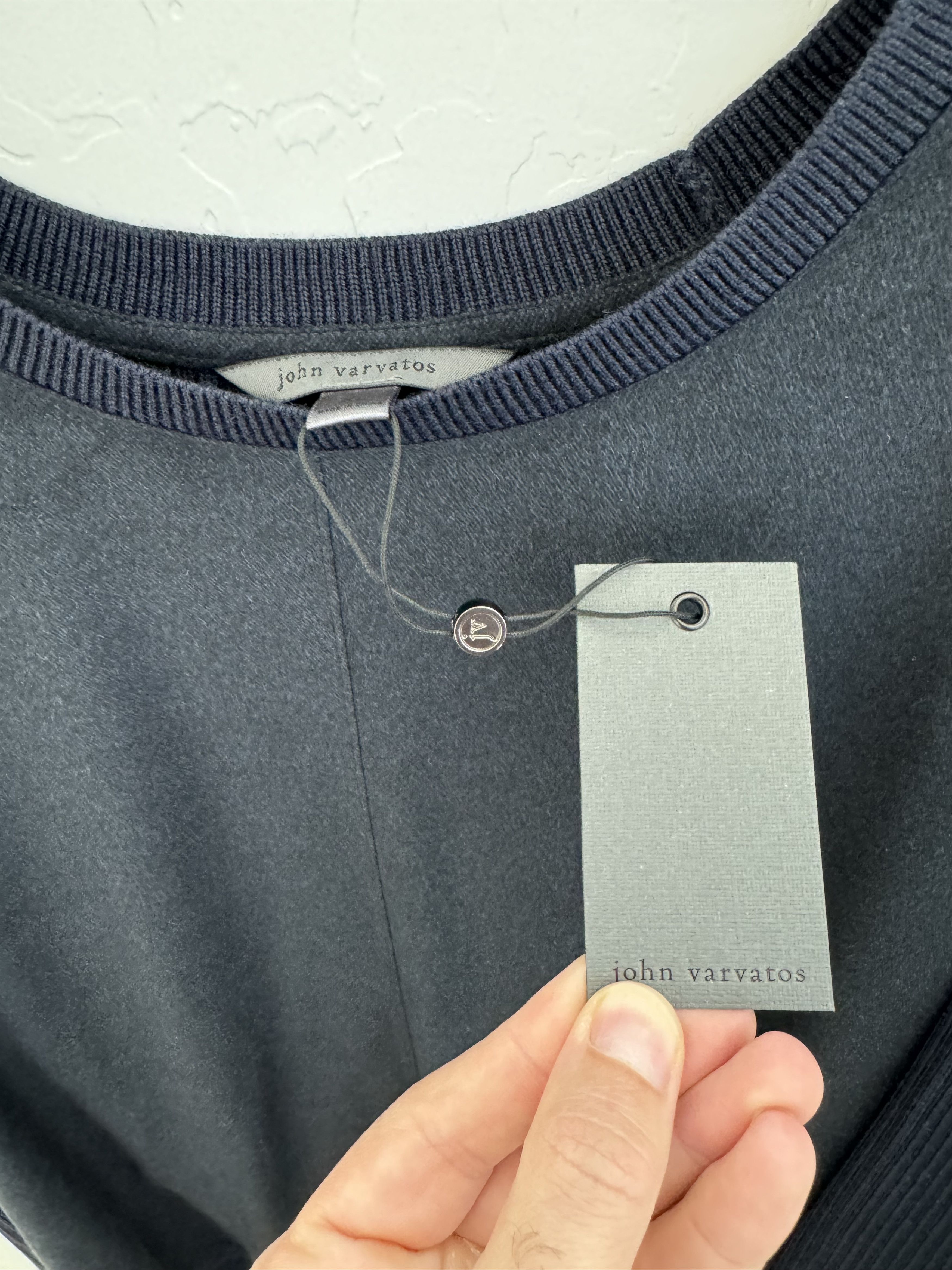 John Varvatos Midnight Sweater Size US XL / EU 56 / 4 - 3 Thumbnail