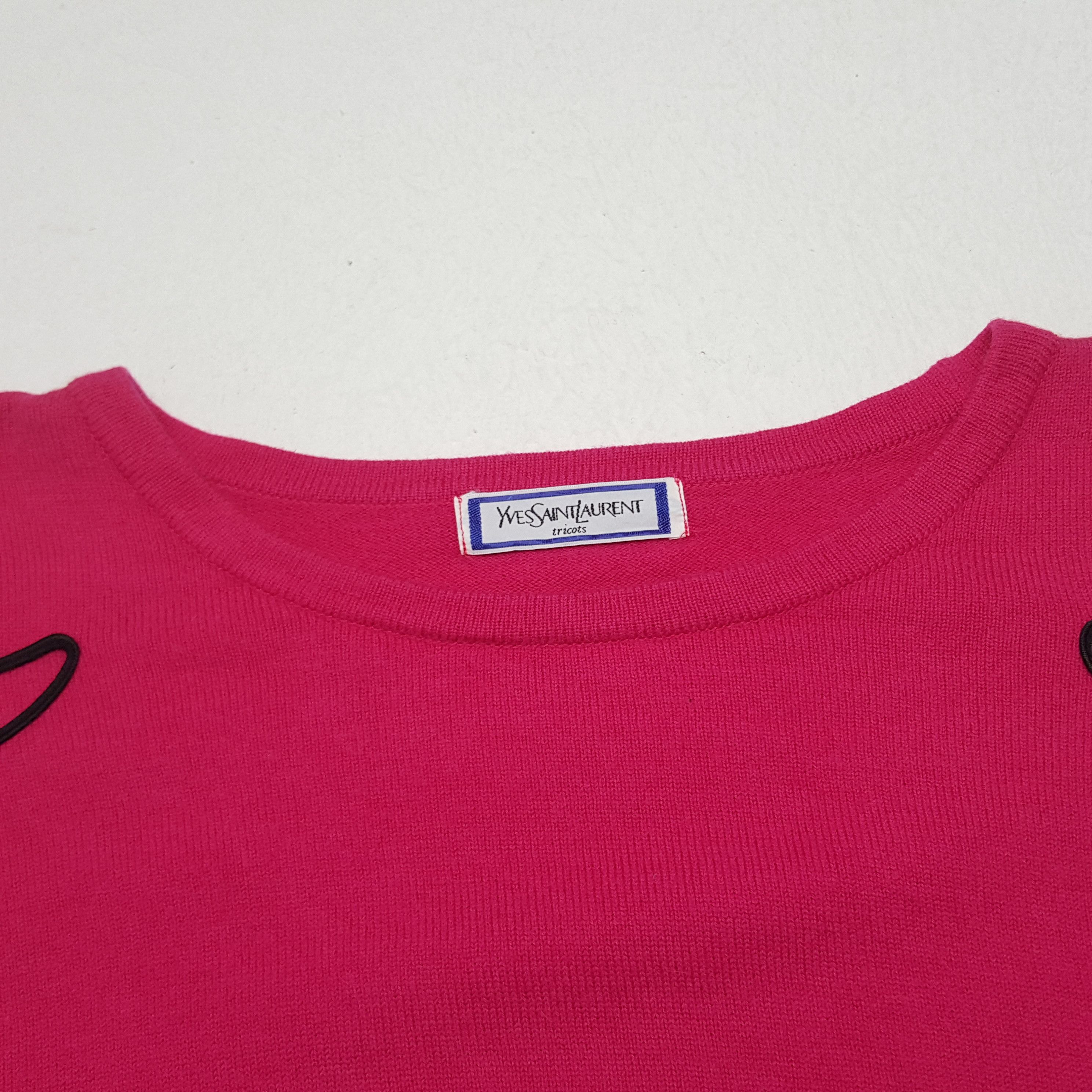 Vintage × Yves Saint Laurent Vintage Yves Saint Laurent Italian Brand Sweatshirt Size US S / EU 44-46 / 1 - 4 Thumbnail