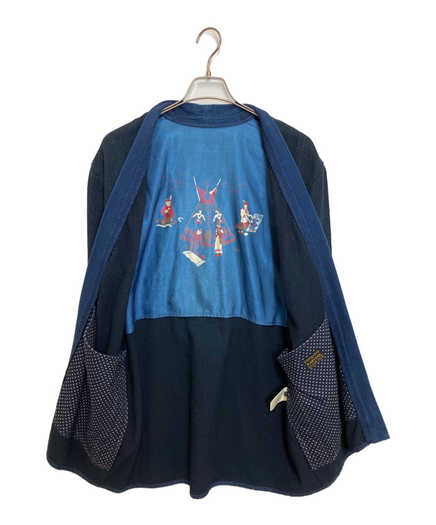 Kapital KAPITAL Do-Gi Canvas Sha-Ka Jacket Indigo 3 Size US L / EU 52-54 / 3 - 4 Thumbnail