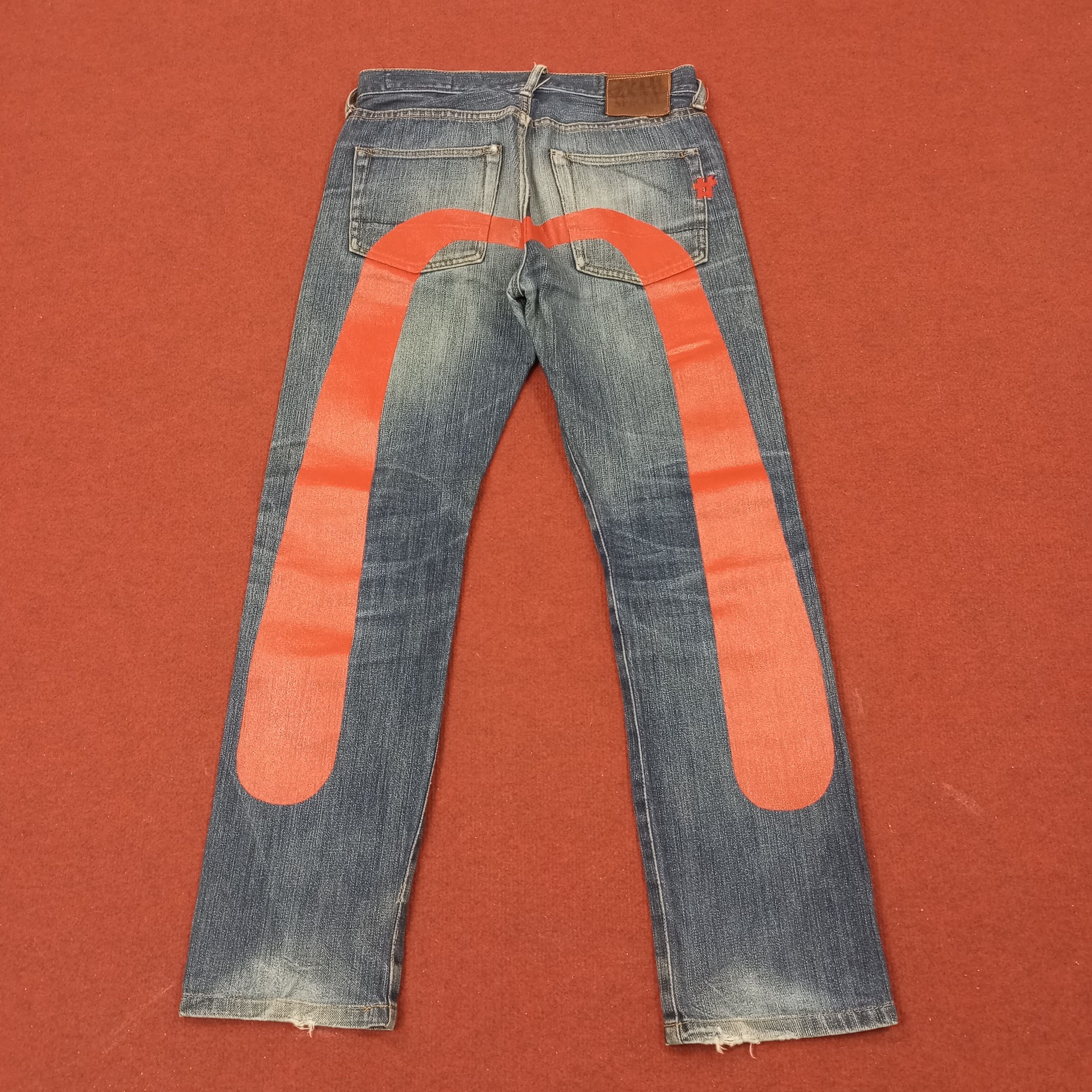 Evisu Evisu Japanese Brand Custom Daicock Jeans c235n29 Size US 29 - 1 Thumbnail