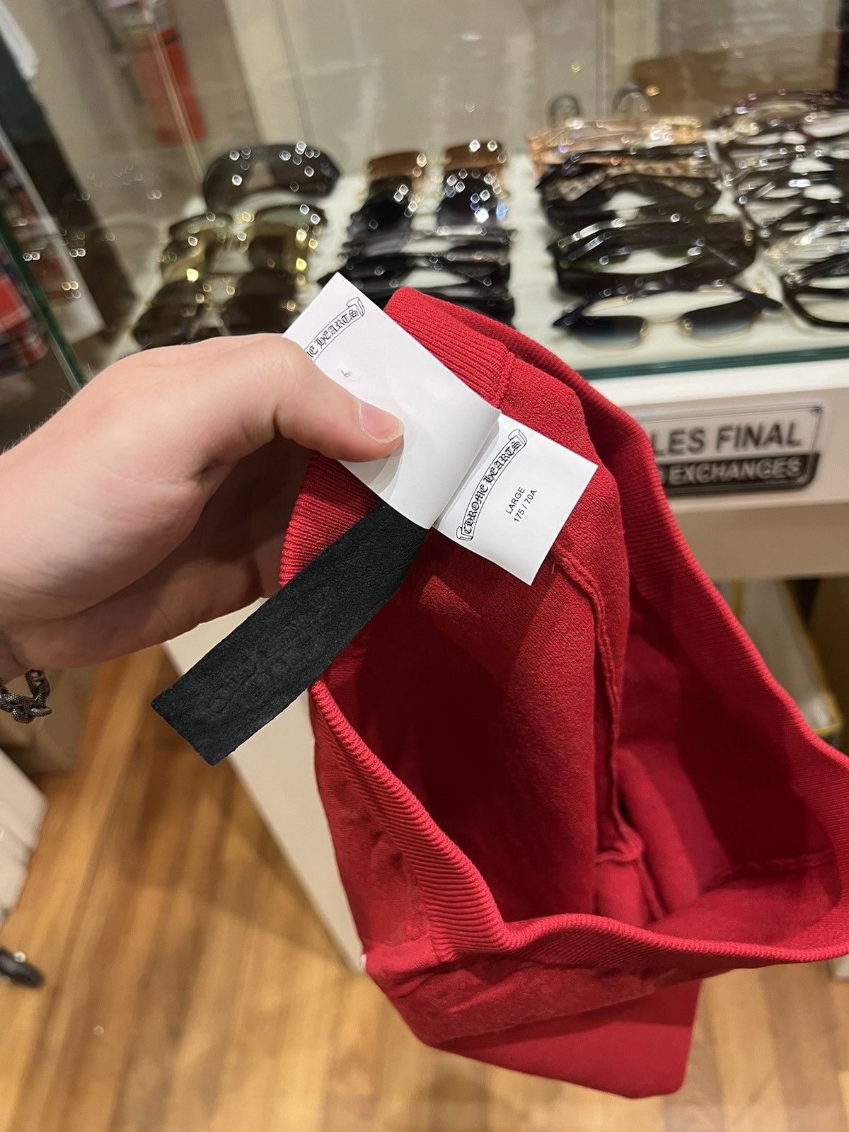 Chrome Hearts Chrome Hearts Monogram Short Leggings Monogram Red Size 26" / US 2 / IT 38 - 4 Thumbnail