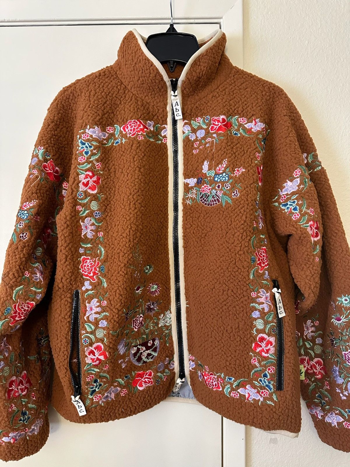Advisory Board Crystals Advisory Board Crystals Floral Embroidered Fleece Zip-Up L Size US L / EU 52-54 / 3 - 1 Thumbnail