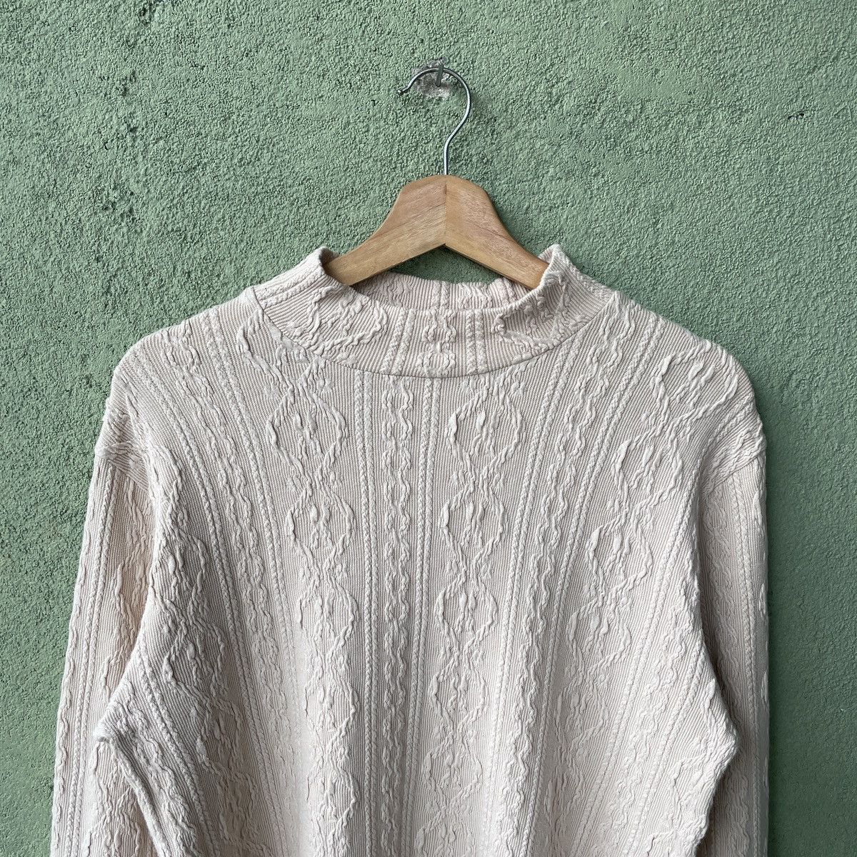 Aran Isles Knitwear Vintage Japanese Embroidered Cable Knit Sweater Jumper Size US M / EU 48-50 / 2 - 3 Thumbnail