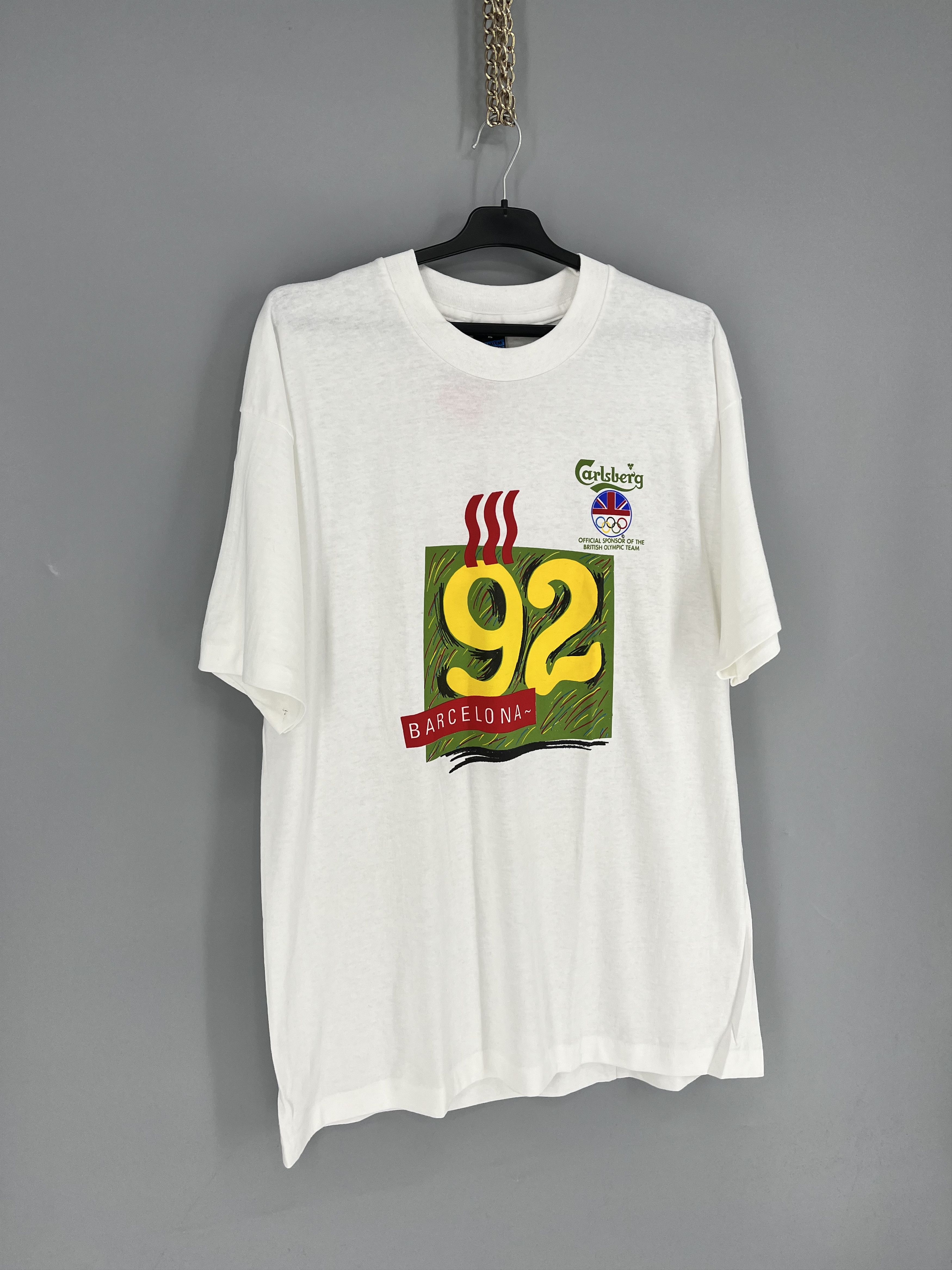 USA Olympics Screen Stars 1992 Olympic Vintage T-Shirt Cotton Men Size XL Size US XL / EU 56 / 4 - 2 Thumbnail
