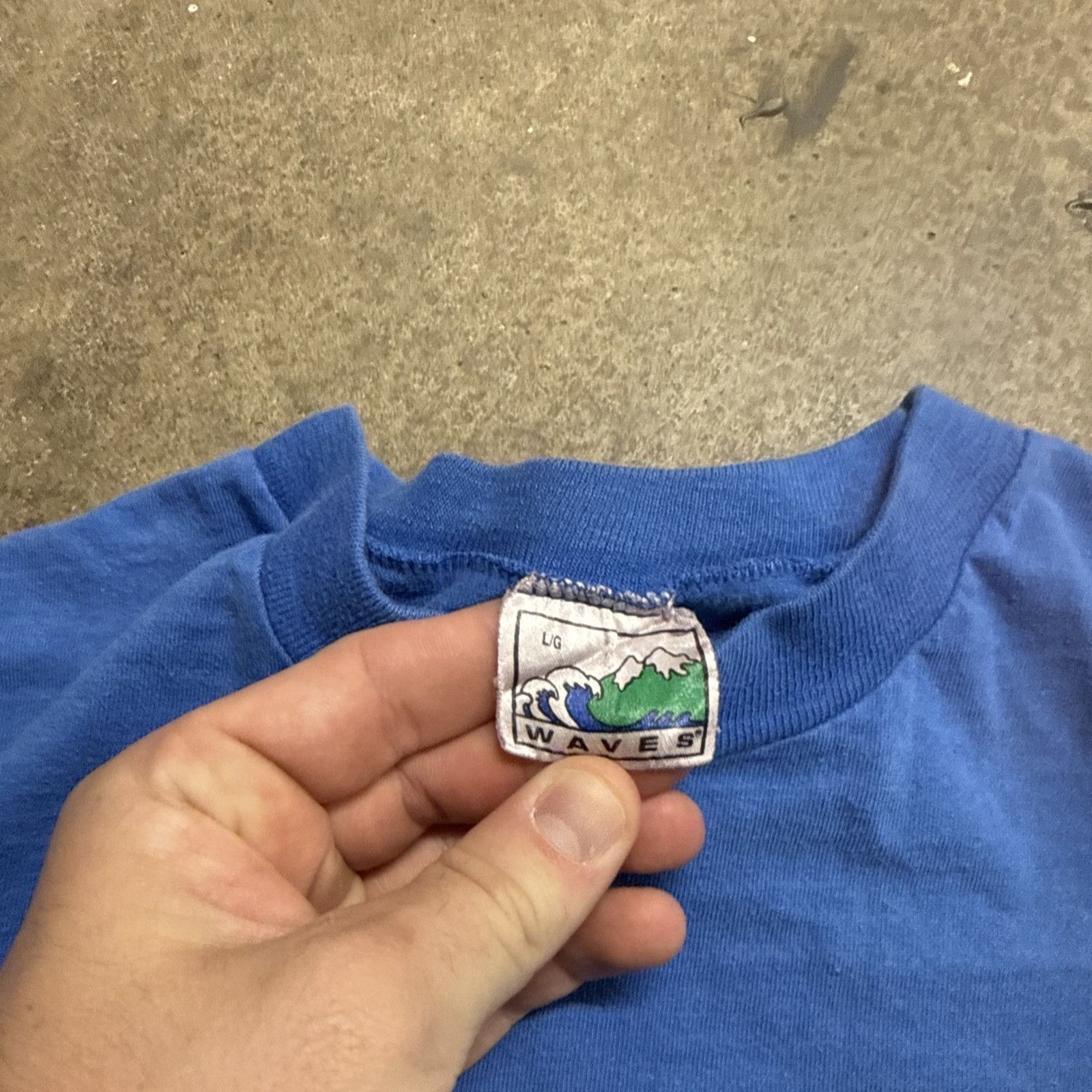 NFL Vintage Detroit Lions Shirt Mens Large Blue 90s Football NFL Size US L / EU 52-54 / 3 - 4 Thumbnail