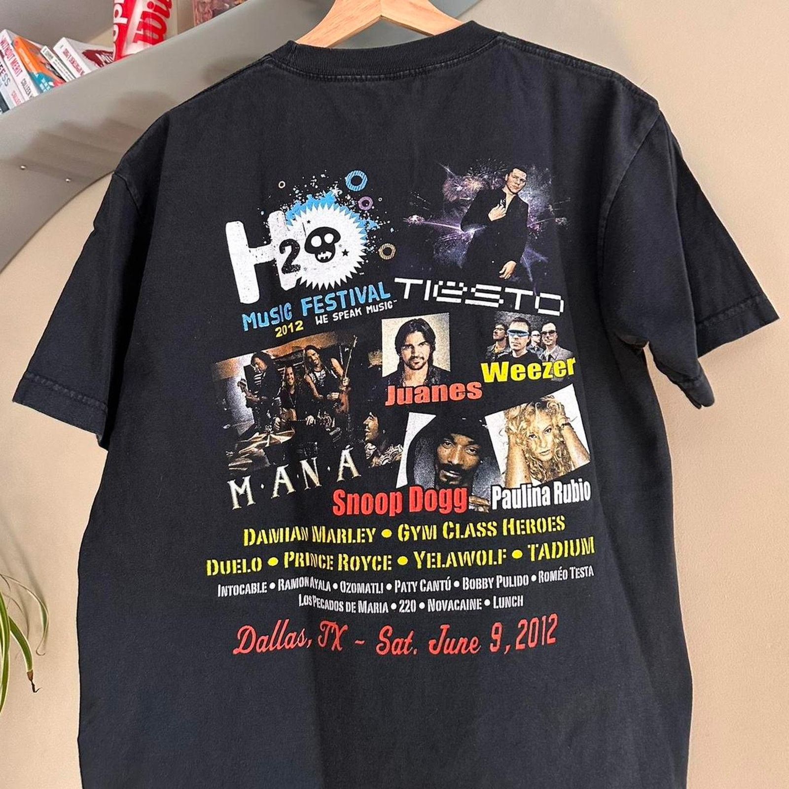 Band Tees × Rap Tees Vintage 2012 H2O Music Festival Shirt Size US M / EU 48-50 / 2 - 2 Thumbnail