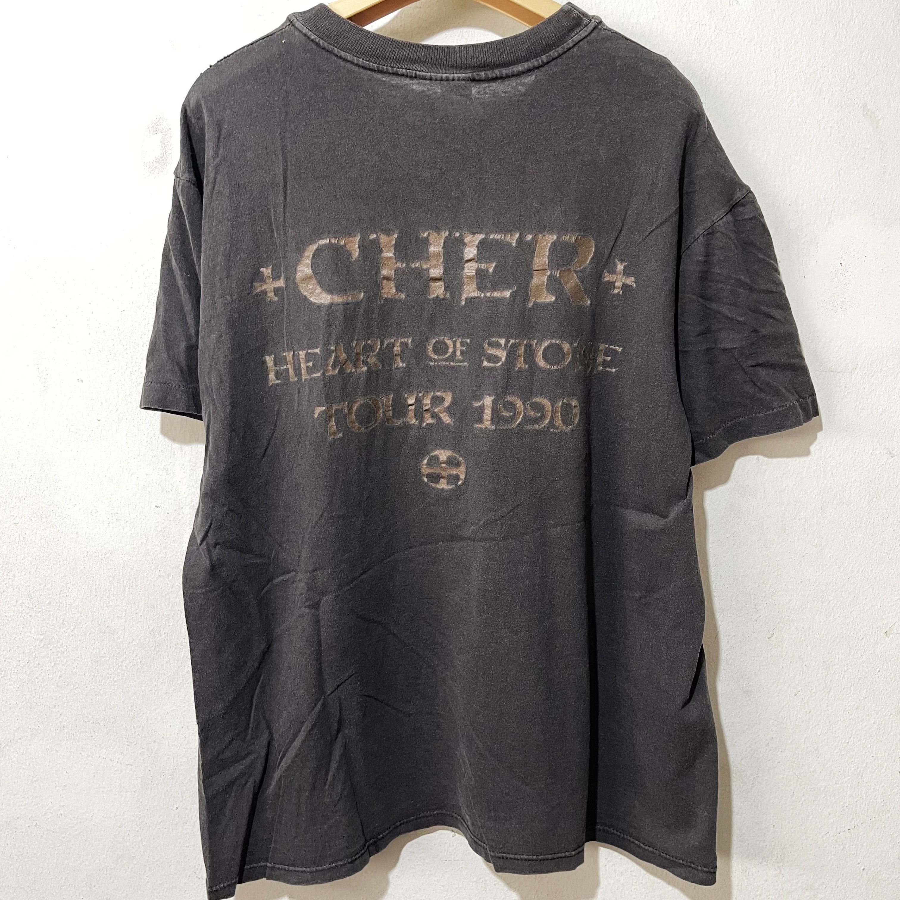 Band Tees × Vintage Vintage 1990 Cher Shirt Size US L / EU 52-54 / 3 - 4 Thumbnail