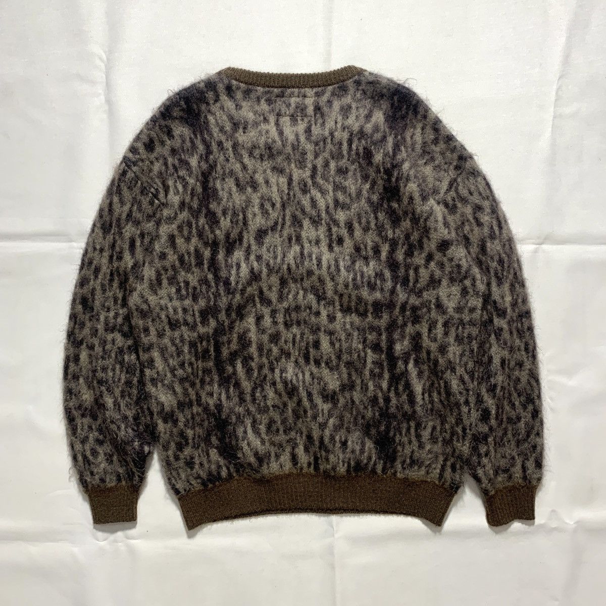 Wacko Maria WACKO MARIA LEOPARD MOHAIR CREWNECK Size US XL / EU 56 / 4 - 4 Thumbnail