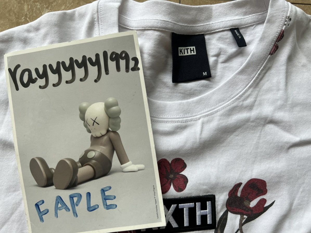 Kith Floral Classic Logo Tee Size US M / EU 48-50 / 2 - 5 Thumbnail