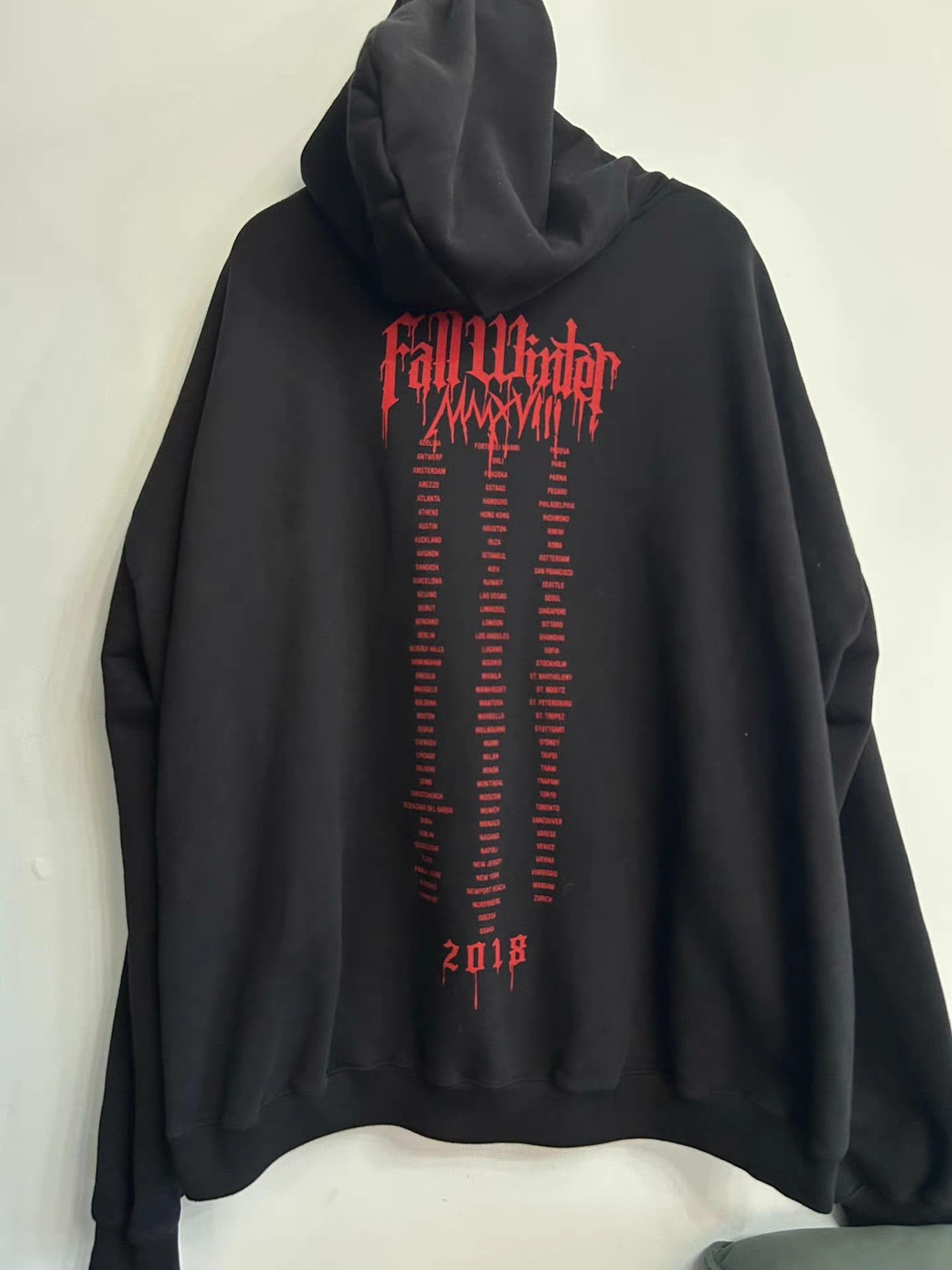 Vetements Vetements 18SS Sanskrit heavyweight hoodie Size US S / EU 44-46 / 1 - 2 Thumbnail