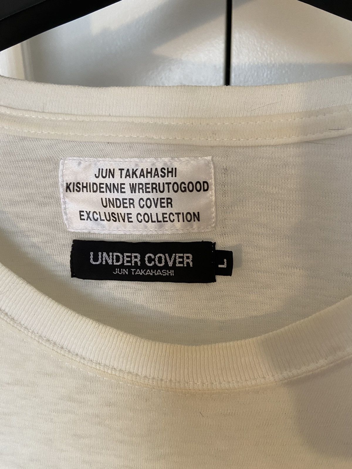 Hysteric Glamour × Undercover Kishidenne Wrerutogood Tee Size US L / EU 52-54 / 3 - 3 Thumbnail