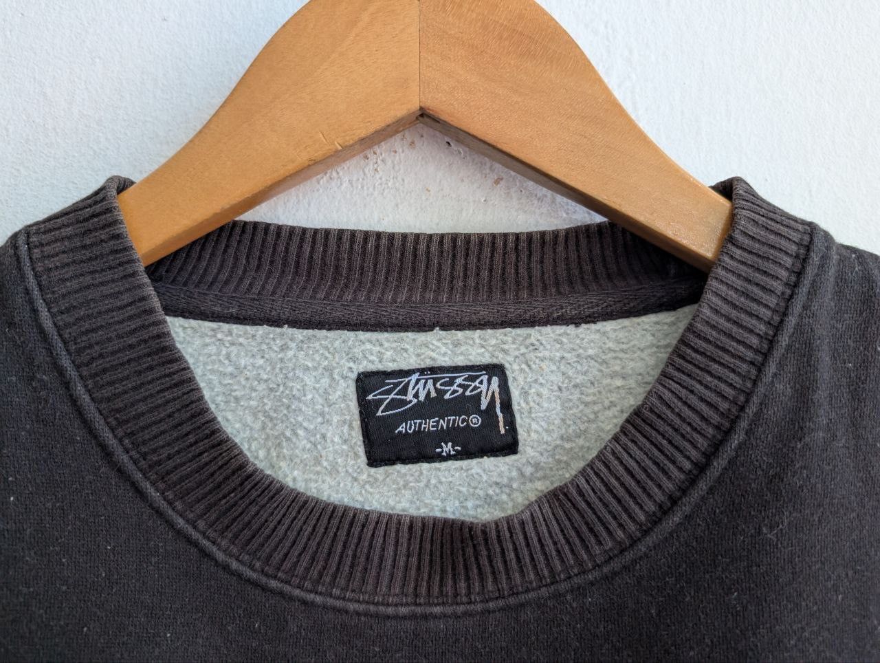 Stussy vintage STUSSY embroidered logo sweatshirts pullover Size US M / EU 48-50 / 2 - 7 Thumbnail