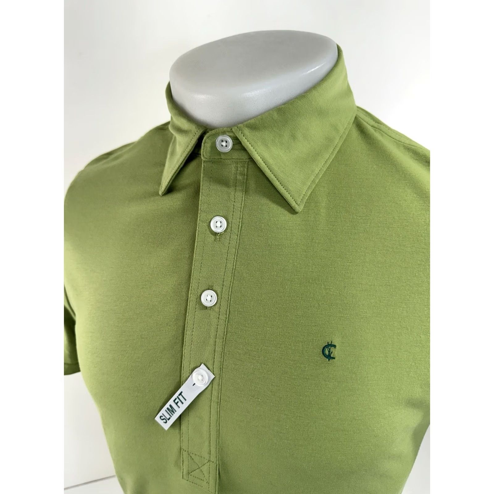 Vintage Criquet Austin - NEW w TAG - SLIM FIT Embroidered Logo S Golf Polo Shirt Size US S / EU 44-46 / 1 - 3 Thumbnail
