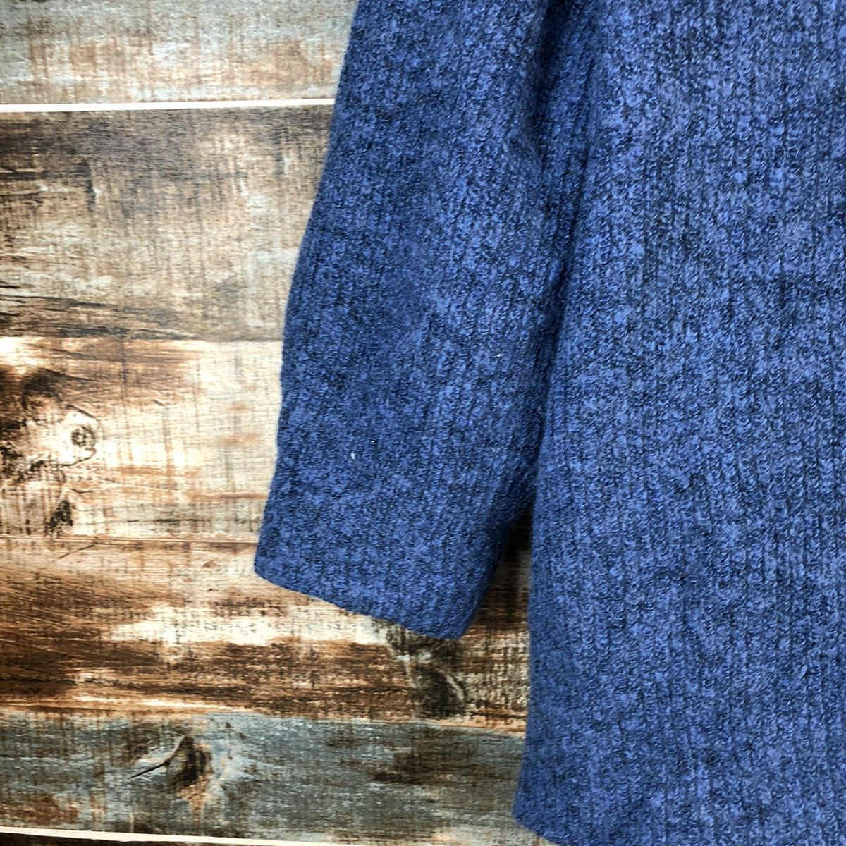Japanese Brand Japanese Brand Blue indigo knitwear cardigan #A2461 Size US L / EU 52-54 / 3 - 13 Thumbnail