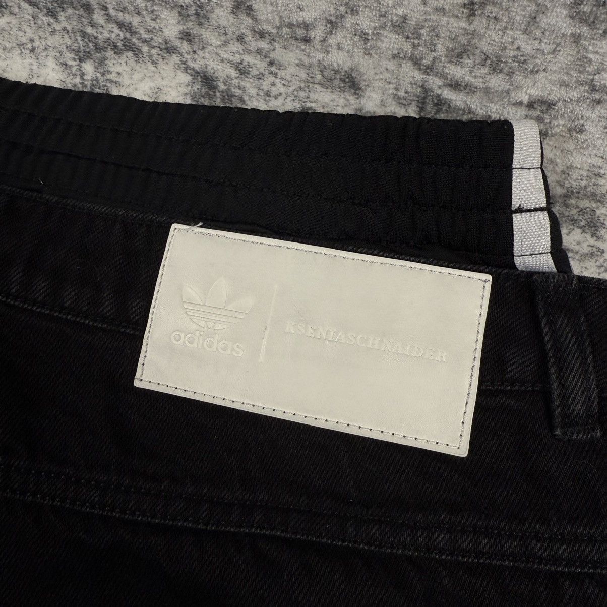 Adidas Adidas & KSENIASCHNAIDER Baggy Denim ‘Black’ Jeans Size US 36 / EU 52 - 7 Thumbnail