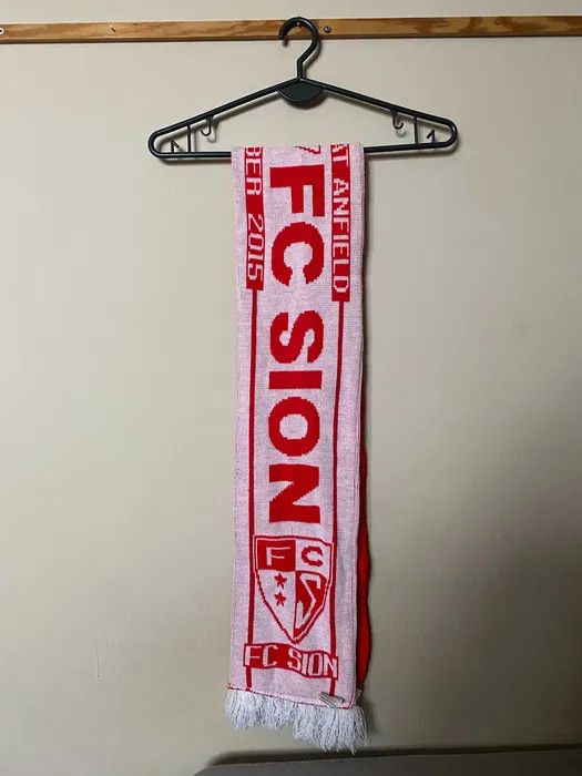 Other Unique football scarf LIVERPOOL FC. - F.C. SION - UNIQUE Size ONE SIZE - 1 Thumbnail