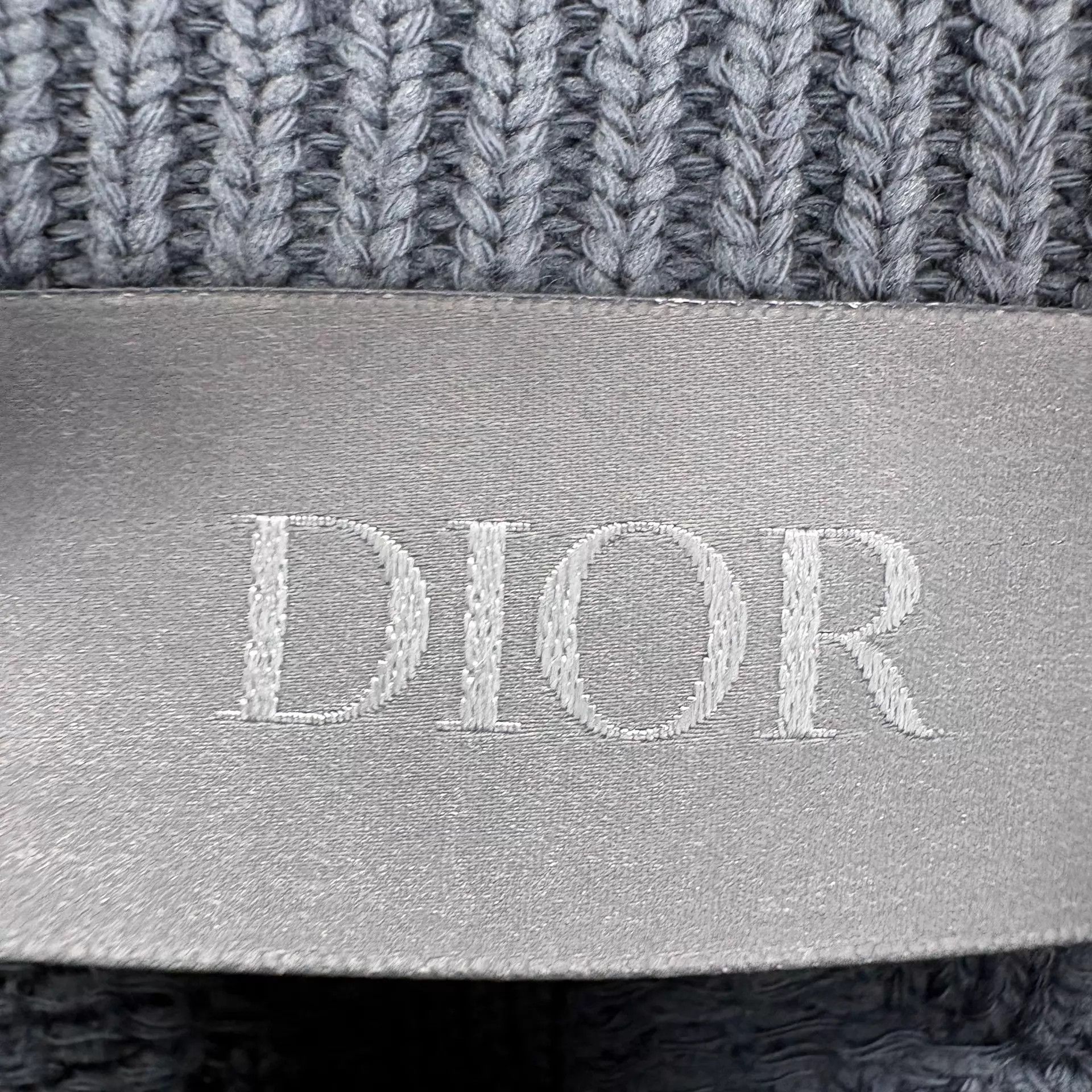 Dior Dior Gray Logo Sweater S ITALY Size US S / EU 44-46 / 1 - 6 Thumbnail