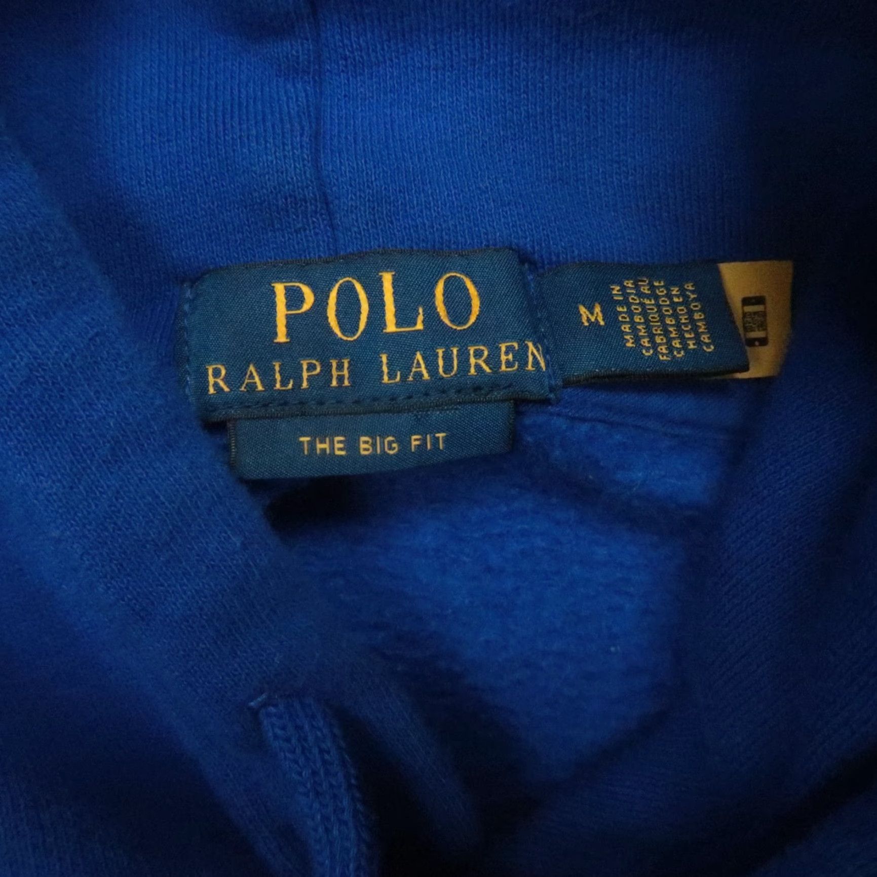 Polo Ralph Lauren Polo Ralph Lauren Hoodie Mens Medium Blue Rainbow Big Pony Pullover Big Fit Shirt Womens? No, ignore. Size US M / EU 48-50 / 2 - 3 Thumbnail