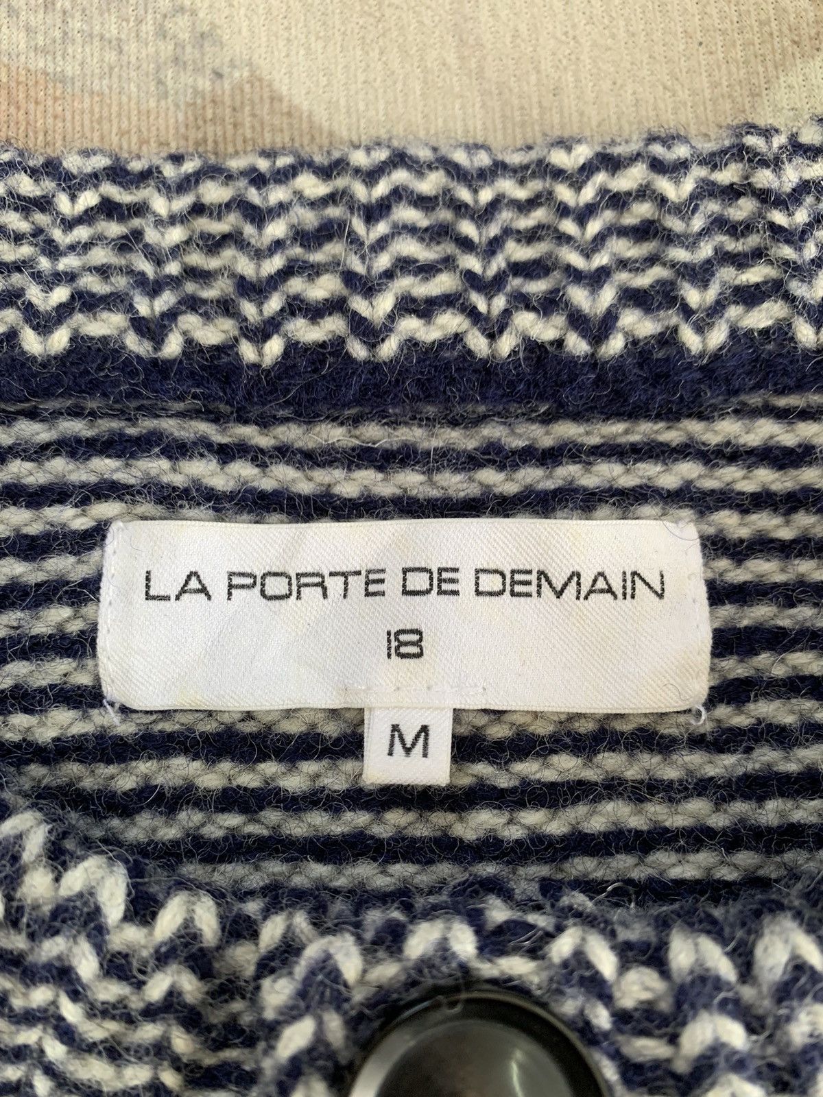 Other LA PORTE DE DEMAIN KNIT SWEATER Size US M / EU 48-50 / 2 - 8 Thumbnail